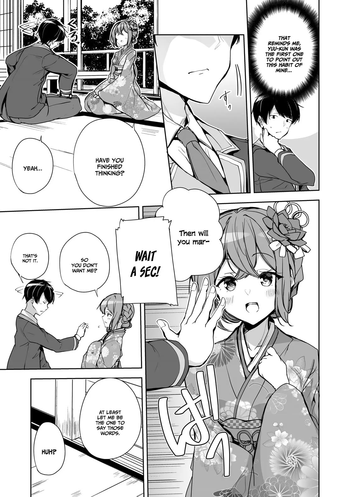 Regarding my Married Life with a Childhood Friend Whom I Thought Was a Boy Going Way Too Smoothly Chapter 1 page 34 - Chapter 1