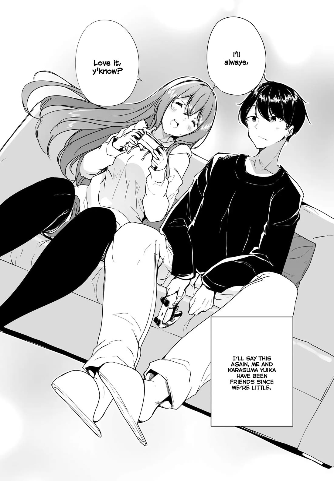 Regarding my Married Life with a Childhood Friend Whom I Thought Was a Boy Going Way Too Smoothly Chapter 1 page 7 - Chapter 1