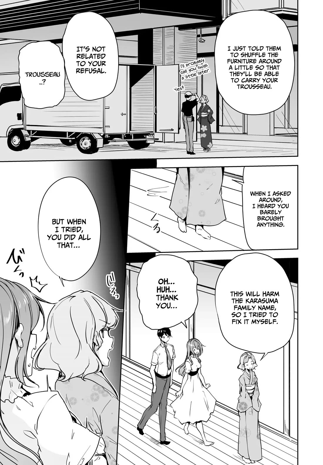 Regarding my Married Life with a Childhood Friend Whom I Thought Was a Boy Going Way Too Smoothly Chapter 10 page 12 - Chapter 10