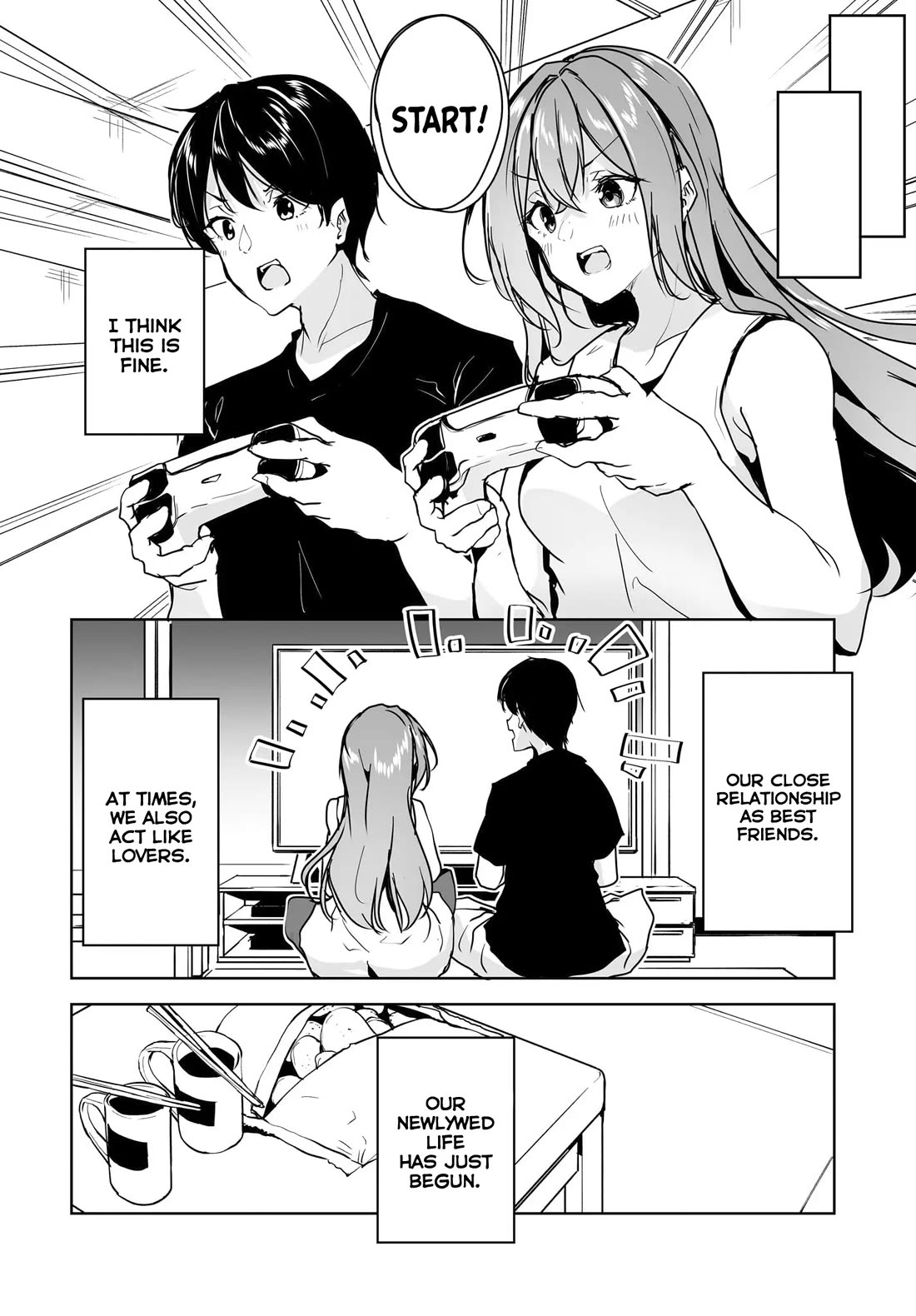 Regarding my Married Life with a Childhood Friend Whom I Thought Was a Boy Going Way Too Smoothly Chapter 10 page 35 - Chapter 10