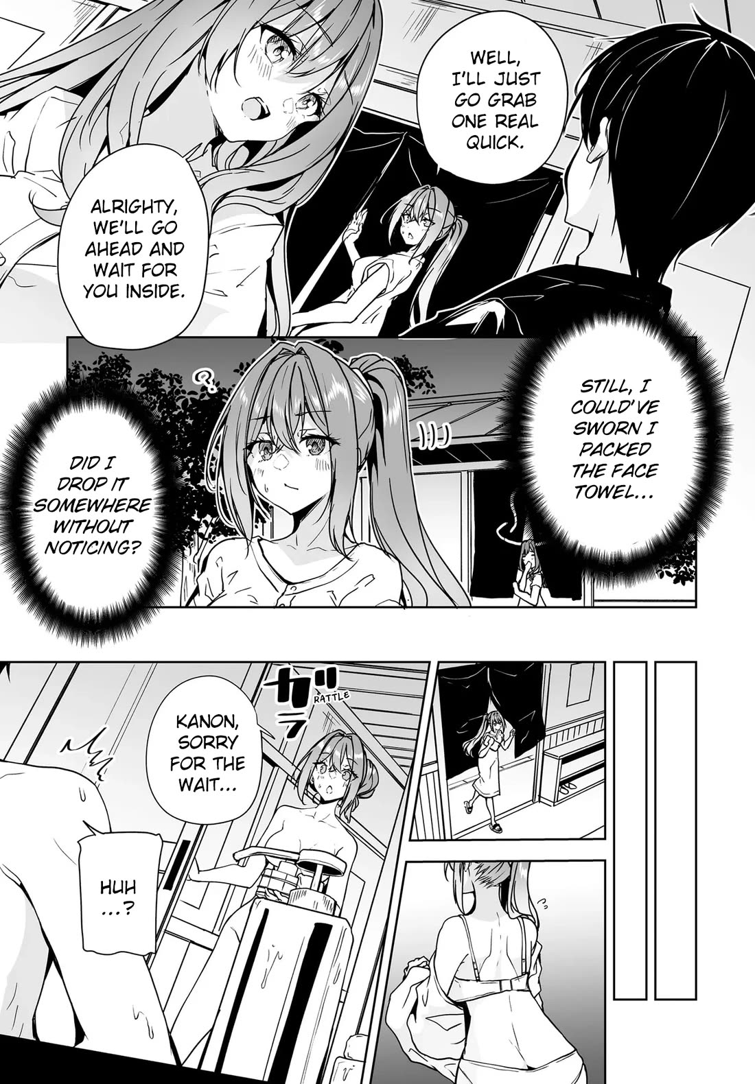Regarding my Married Life with a Childhood Friend Whom I Thought Was a Boy Going Way Too Smoothly Chapter 19 page 3 - Chapter 19