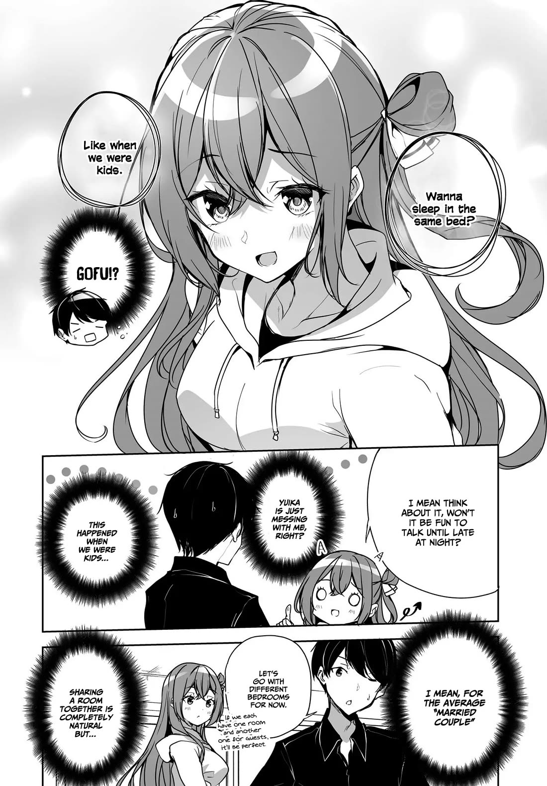 Regarding my Married Life with a Childhood Friend Whom I Thought Was a Boy Going Way Too Smoothly Chapter 2 page 5 - Chapter 2