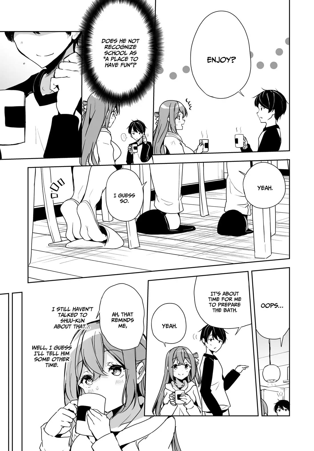 Regarding my Married Life with a Childhood Friend Whom I Thought Was a Boy Going Way Too Smoothly Chapter 3 page 12 - Chapter 3