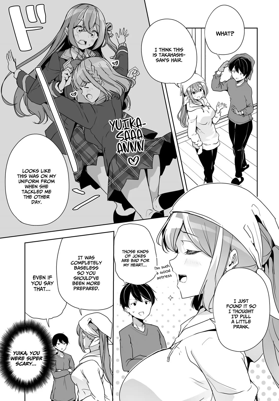 Regarding my Married Life with a Childhood Friend Whom I Thought Was a Boy Going Way Too Smoothly Chapter 4 page 8 - Chapter 4