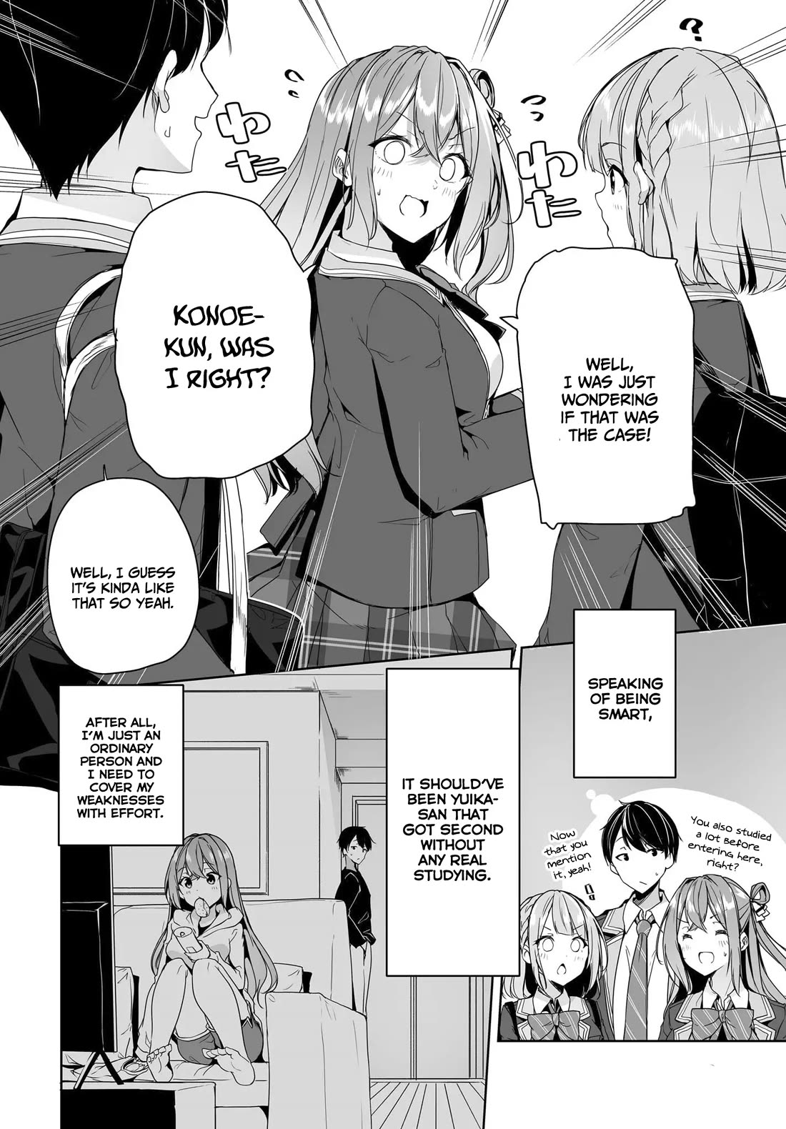 Regarding my Married Life with a Childhood Friend Whom I Thought Was a Boy Going Way Too Smoothly Chapter 5 page 13 - Chapter 5
