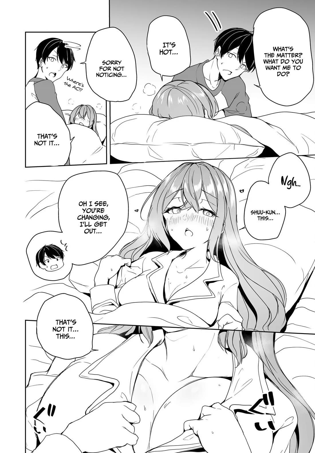 Regarding my Married Life with a Childhood Friend Whom I Thought Was a Boy Going Way Too Smoothly Chapter 5 page 37 - Chapter 5