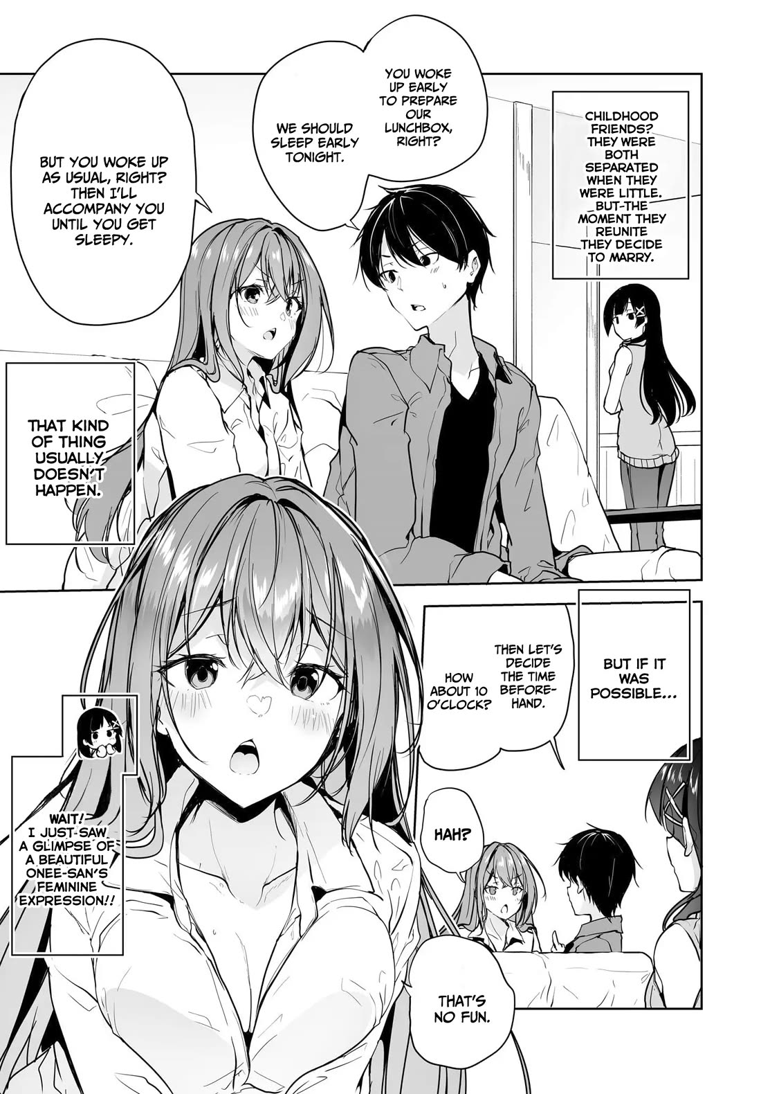 Regarding my Married Life with a Childhood Friend Whom I Thought Was a Boy Going Way Too Smoothly Chapter 8 page 6 - Chapter 8