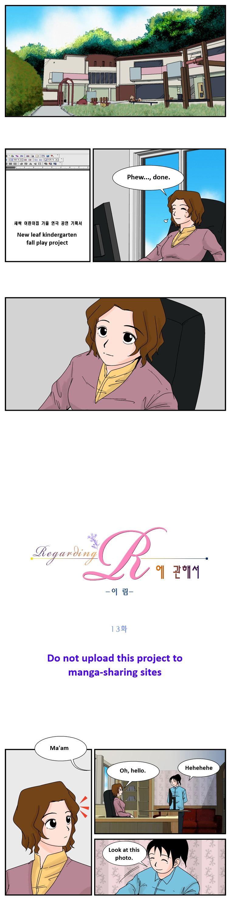 Regarding R Chapter 13 page 1 - Chapter 13