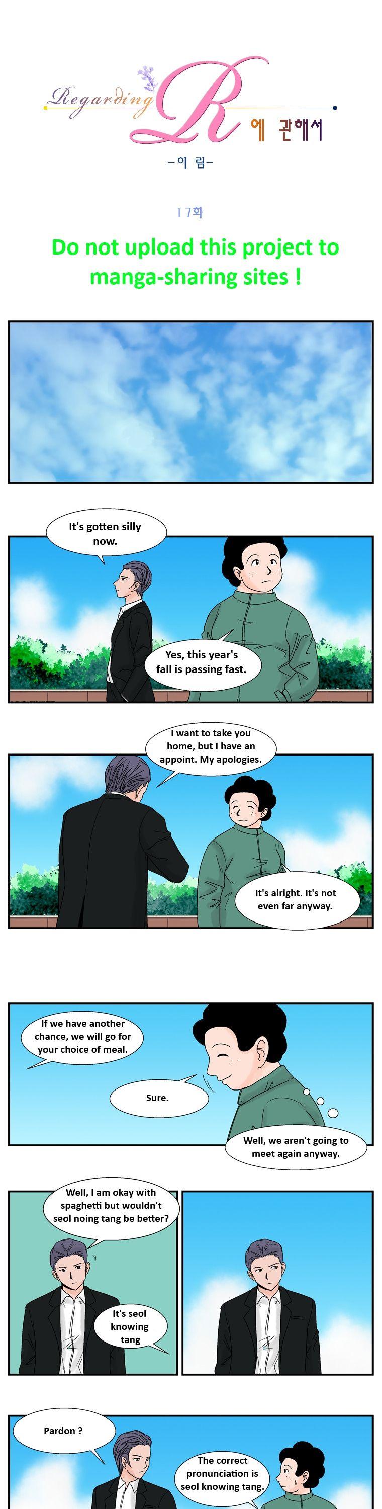 Regarding R Chapter 17 page 1 - Chapter 17