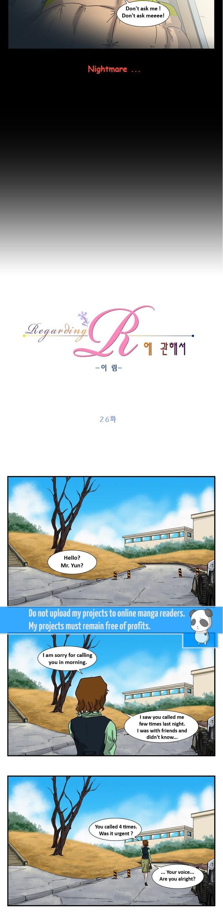 Regarding R Chapter 26 page 2 - Chapter 26