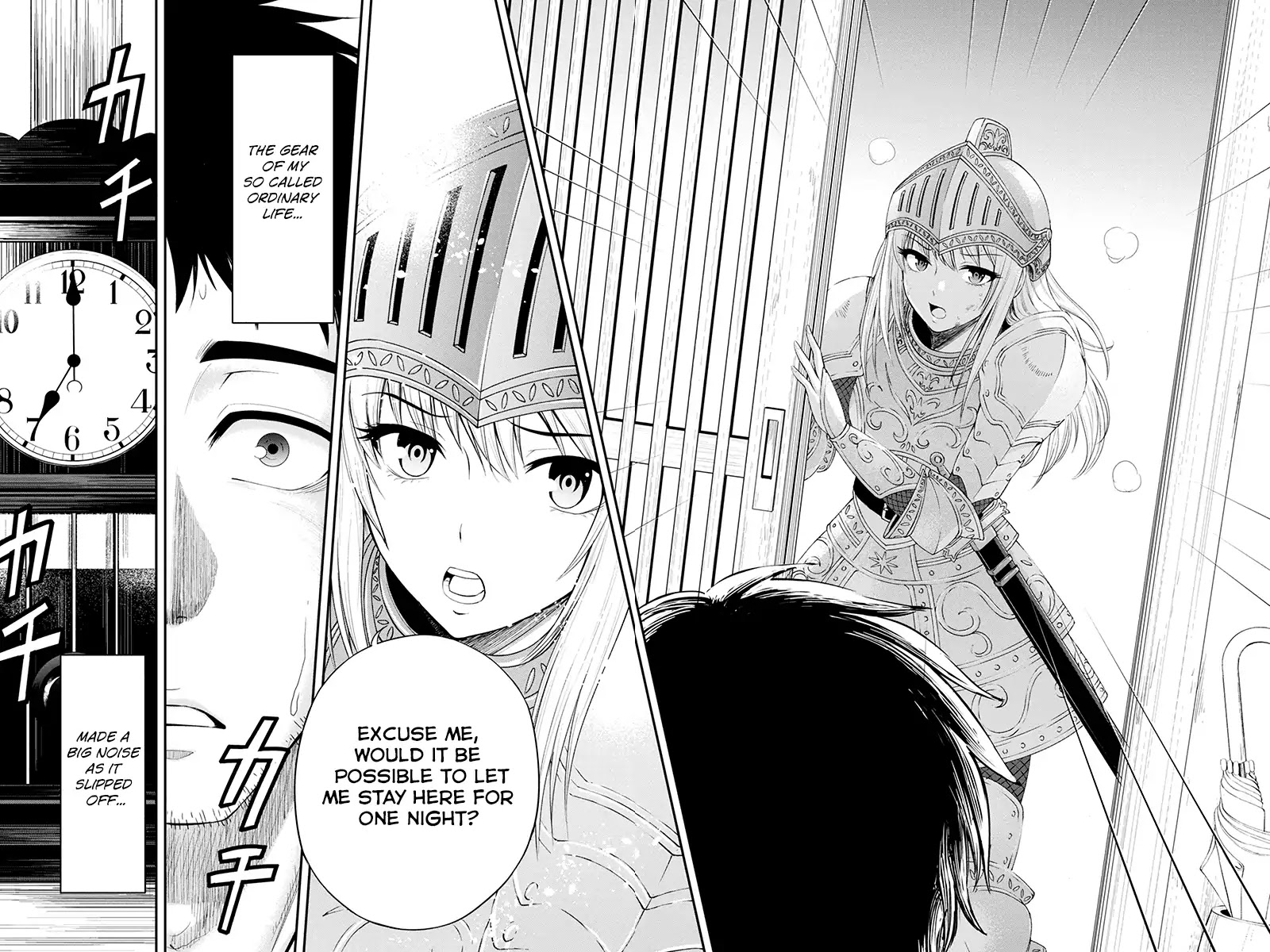 Regarding That We Decided to Live in the Countryside With The Female Knight Who Came to Us Chapter 1 page 10 - Chapter 1: Rejecting the advances of a woman is a man's shame