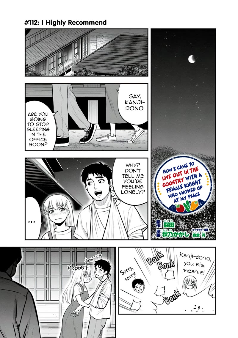 Regarding That We Decided to Live in the Countryside With The Female Knight Who Came to Us Chapter 112 page 1 - Chapter 112: I Highly Recommend
