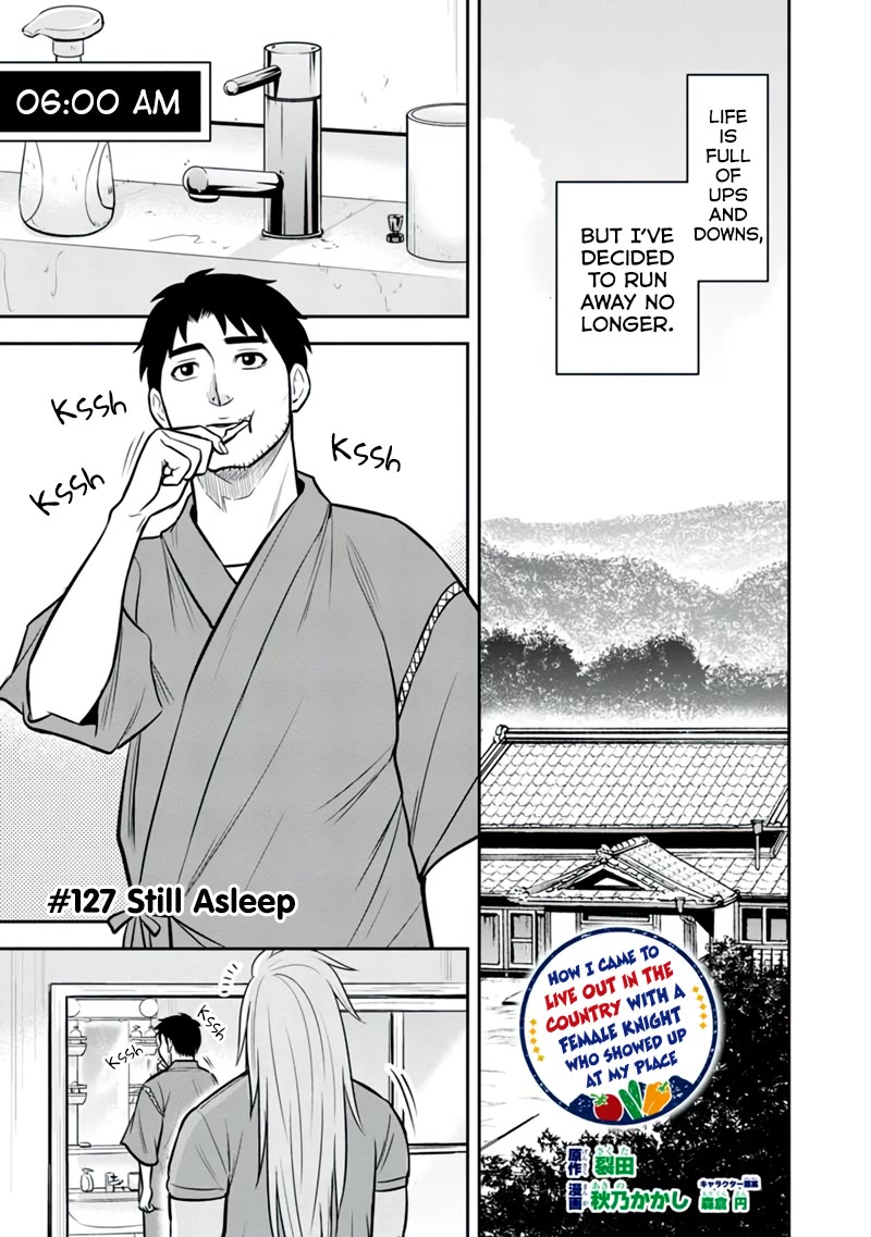 Regarding That We Decided to Live in the Countryside With The Female Knight Who Came to Us Chapter 127 page 1 - Chapter 127: Still Asleep