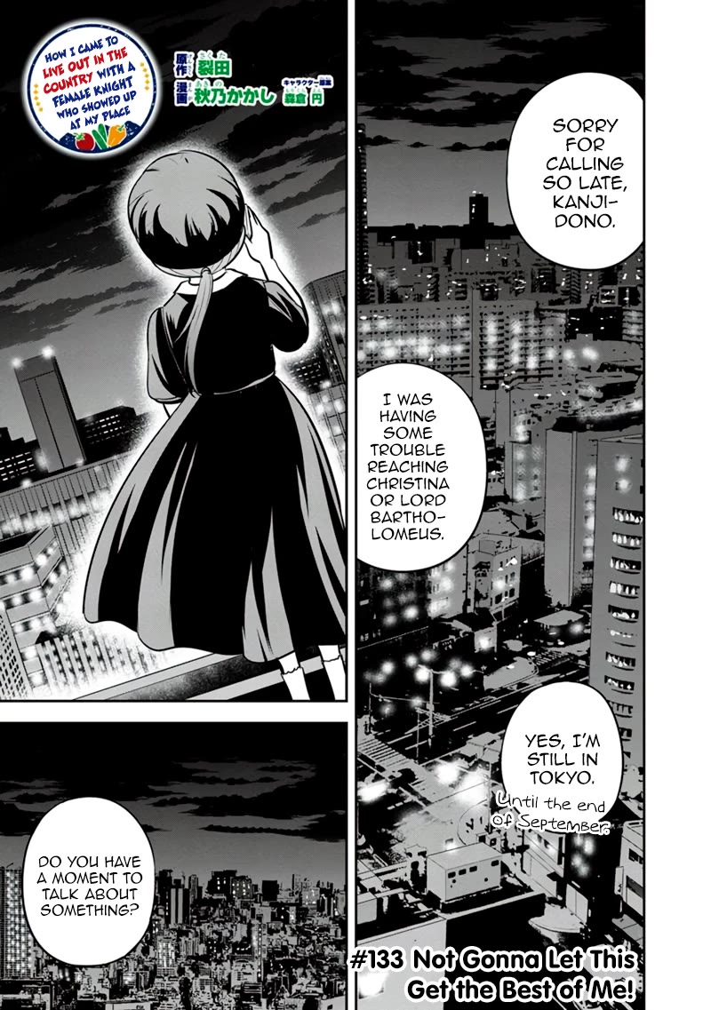 Regarding That We Decided to Live in the Countryside With The Female Knight Who Came to Us Chapter 133 page 1 - Chapter 133: Not Gonna Let This Get the Best of Me!