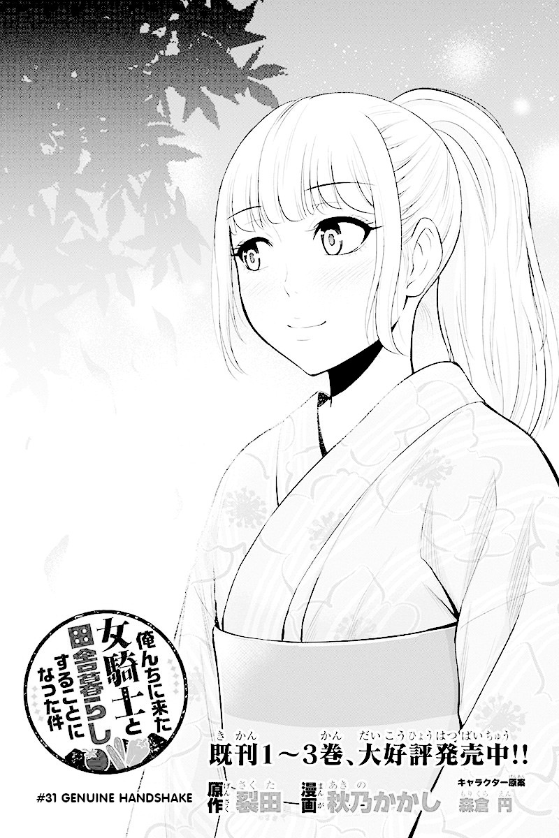 Regarding That We Decided to Live in the Countryside With The Female Knight Who Came to Us Chapter 31 page 3 - Chapter 31: Genuine handshake