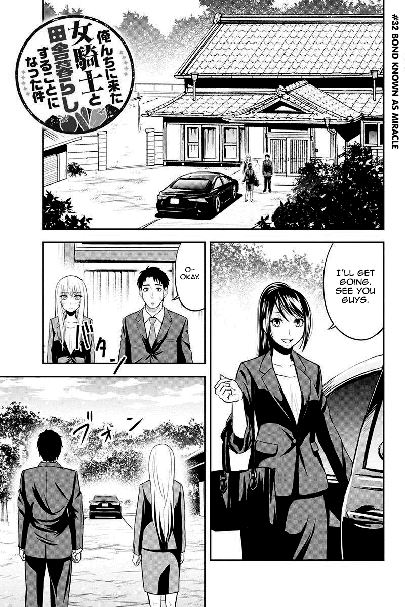 Regarding That We Decided to Live in the Countryside With The Female Knight Who Came to Us Chapter 32 page 1 - Chapter 32: Bond known as miracle