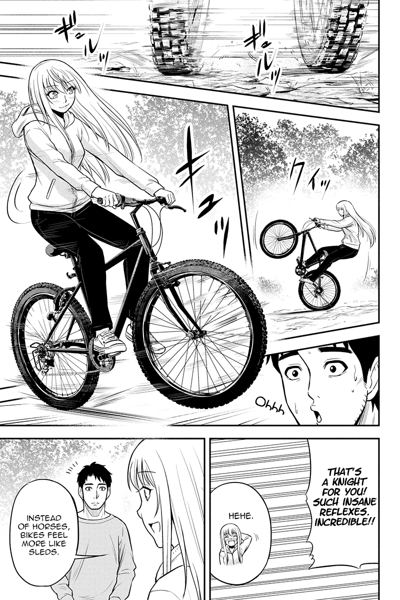 Regarding That We Decided to Live in the Countryside With The Female Knight Who Came to Us Chapter 40 page 13 - Chapter 40: Chris and bike