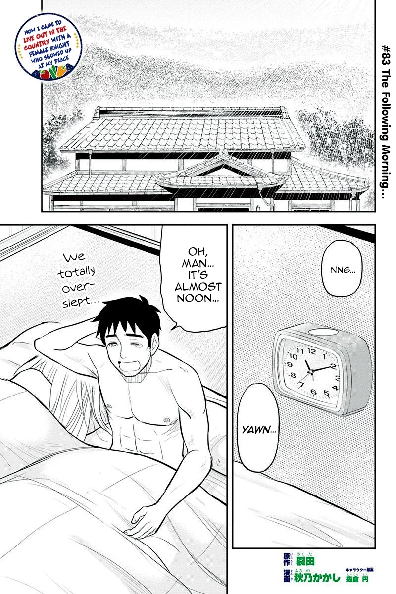 Regarding That We Decided to Live in the Countryside With The Female Knight Who Came to Us Chapter 83 page 1 - Chapter 83: The Following Morning...