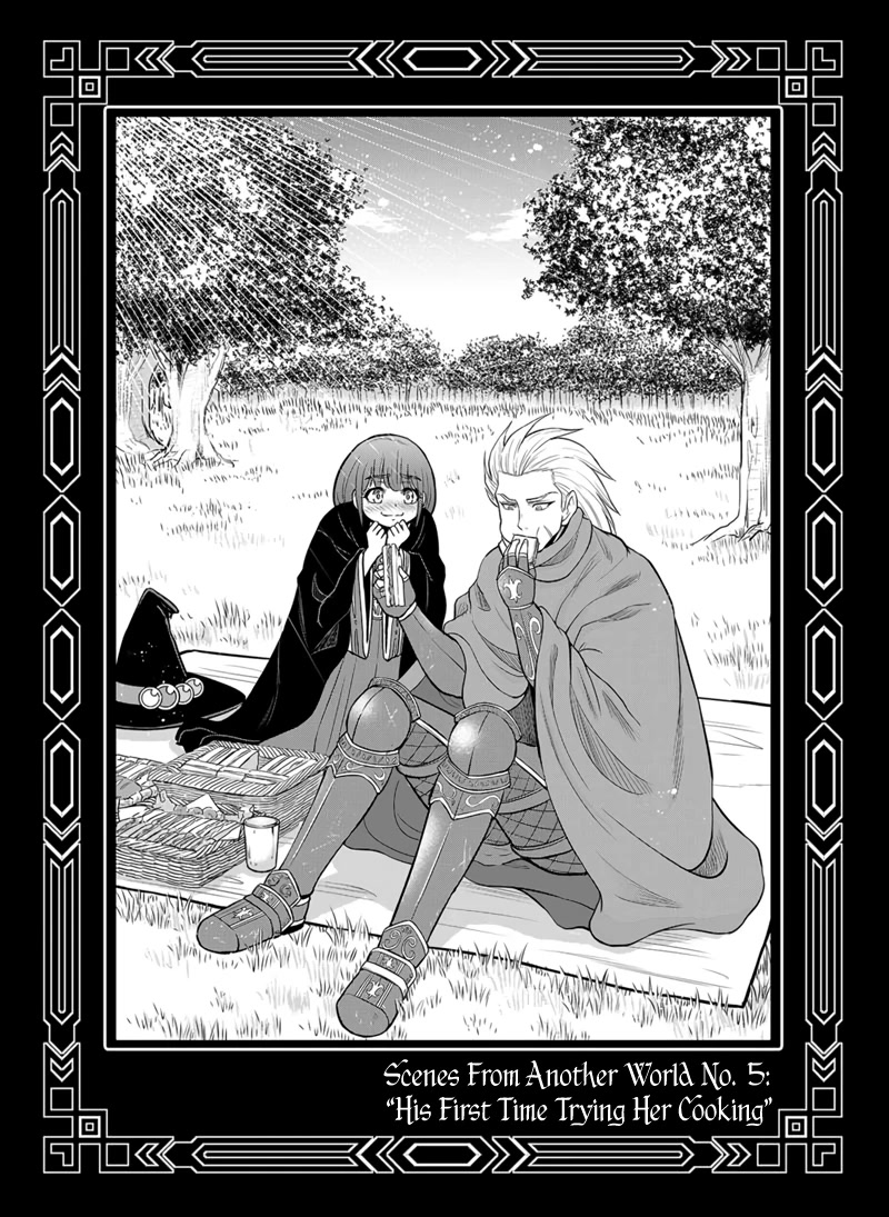 Regarding That We Decided to Live in the Countryside With The Female Knight Who Came to Us Chapter 98.5 page 7 - Chapter 98.5: Compilation of Frontispieces from Another World