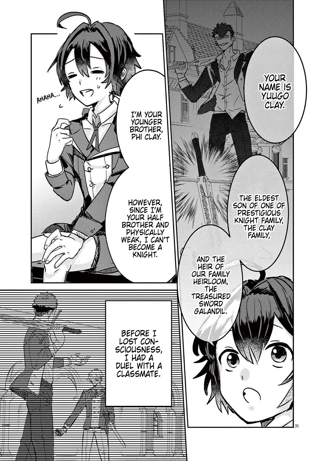 Regarding the Destruction of the Destruction Flag as a Result of a Nichiasa-Loving Otaku Being Reincarnated as a Villainous Student. Chapter 1 page 30 - Chapter 1: Crossing Worlds, I Have Arrived!
