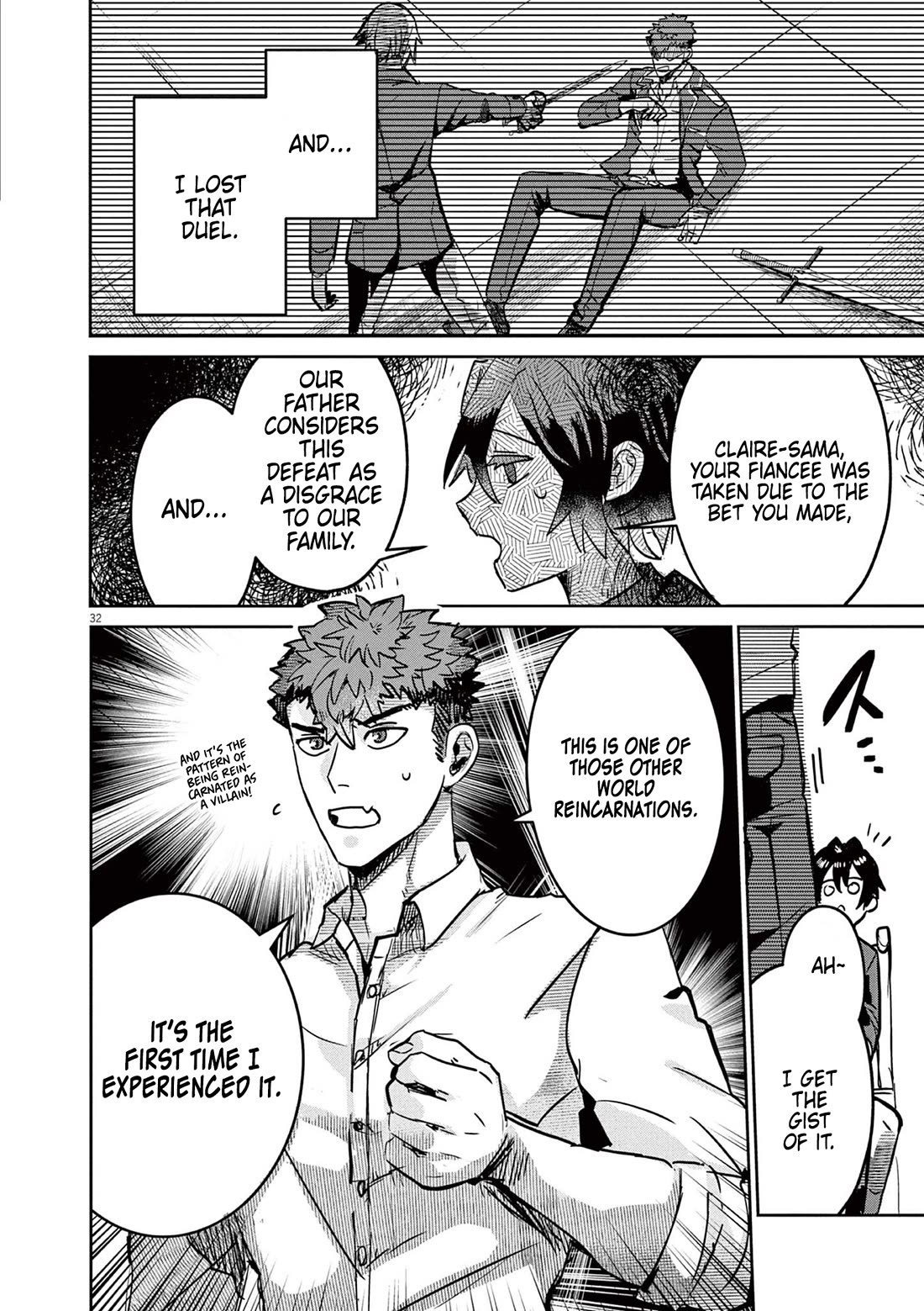 Regarding the Destruction of the Destruction Flag as a Result of a Nichiasa-Loving Otaku Being Reincarnated as a Villainous Student. Chapter 1 page 31 - Chapter 1: Crossing Worlds, I Have Arrived!