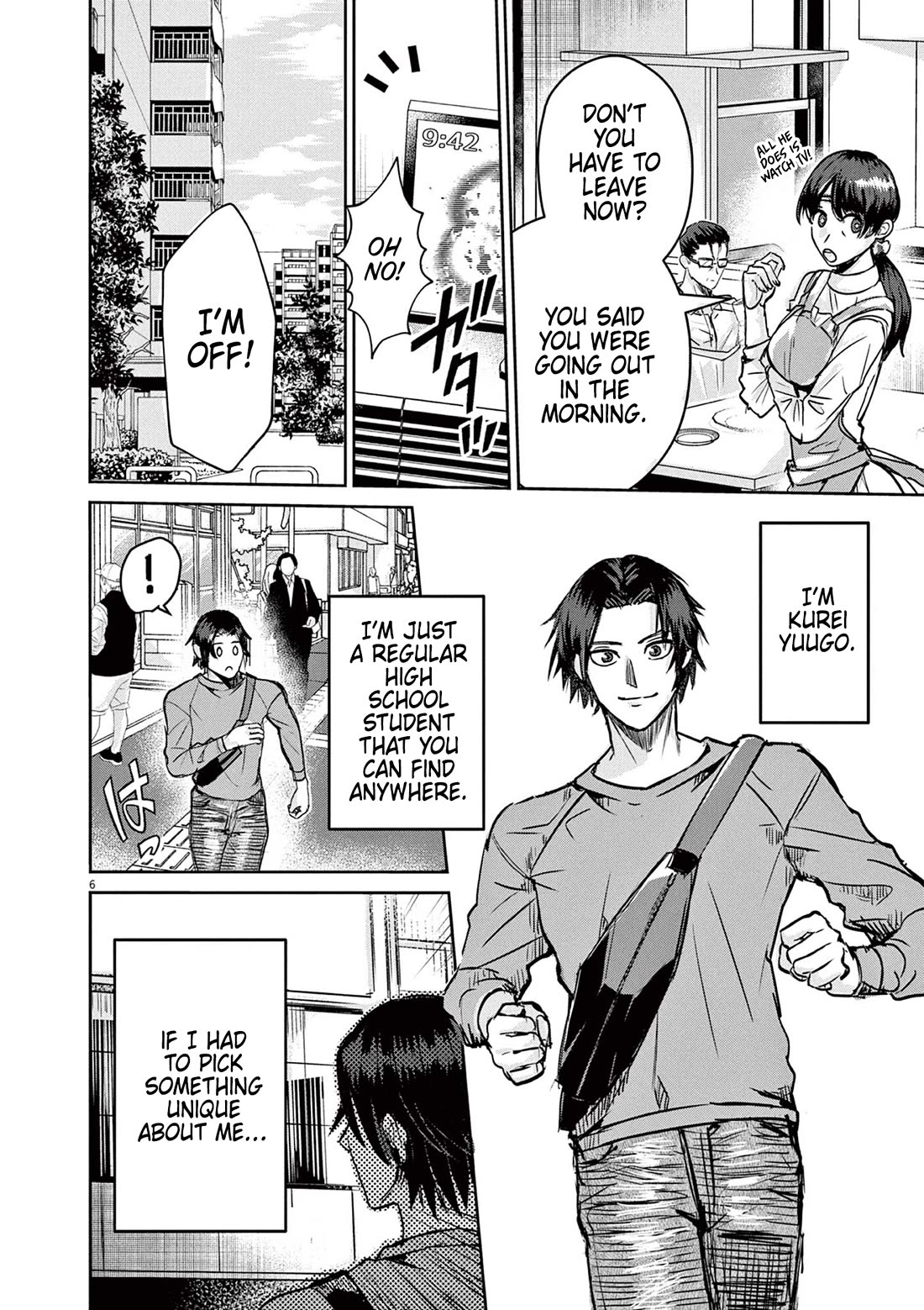 Regarding the Destruction of the Destruction Flag as a Result of a Nichiasa-Loving Otaku Being Reincarnated as a Villainous Student. Chapter 1 page 5 - Chapter 1: Crossing Worlds, I Have Arrived!