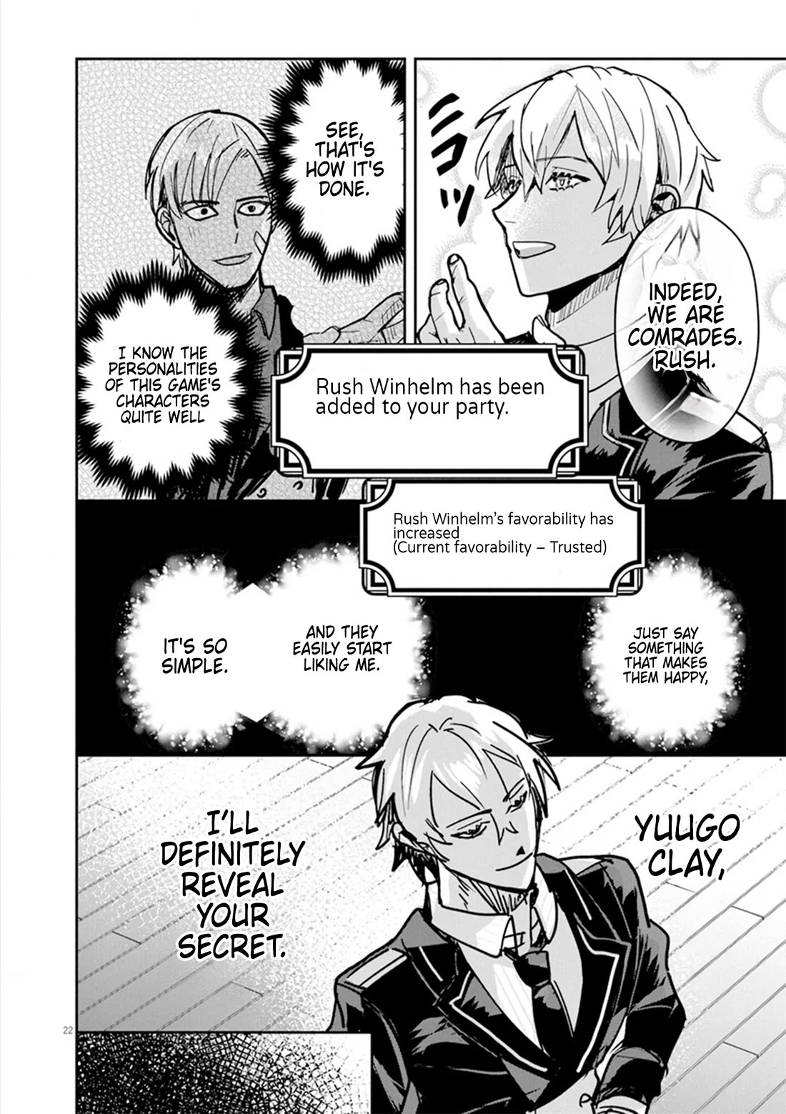 Regarding the Destruction of the Destruction Flag as a Result of a Nichiasa-Loving Otaku Being Reincarnated as a Villainous Student. Chapter 10 page 22 - Chapter 10: The Heroine that's not Controlled