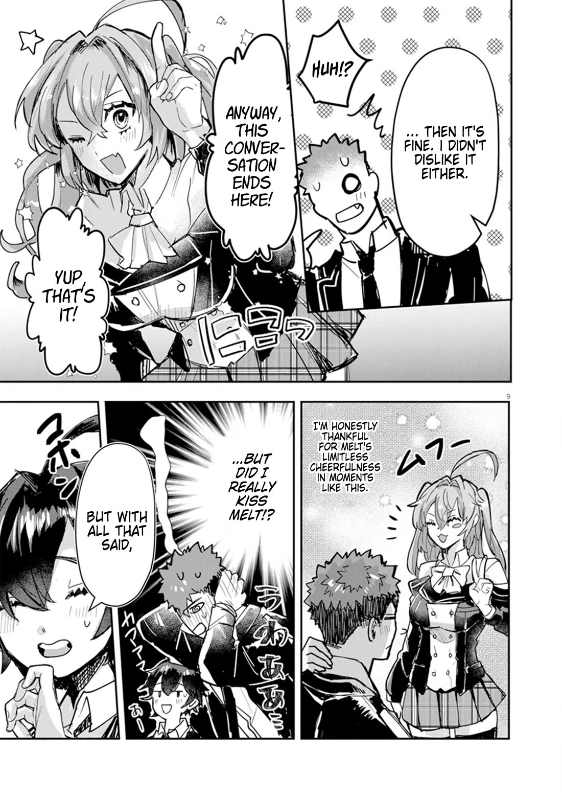 Regarding the Destruction of the Destruction Flag as a Result of a Nichiasa-Loving Otaku Being Reincarnated as a Villainous Student. Chapter 10 page 9 - Chapter 10: The Heroine that's not Controlled