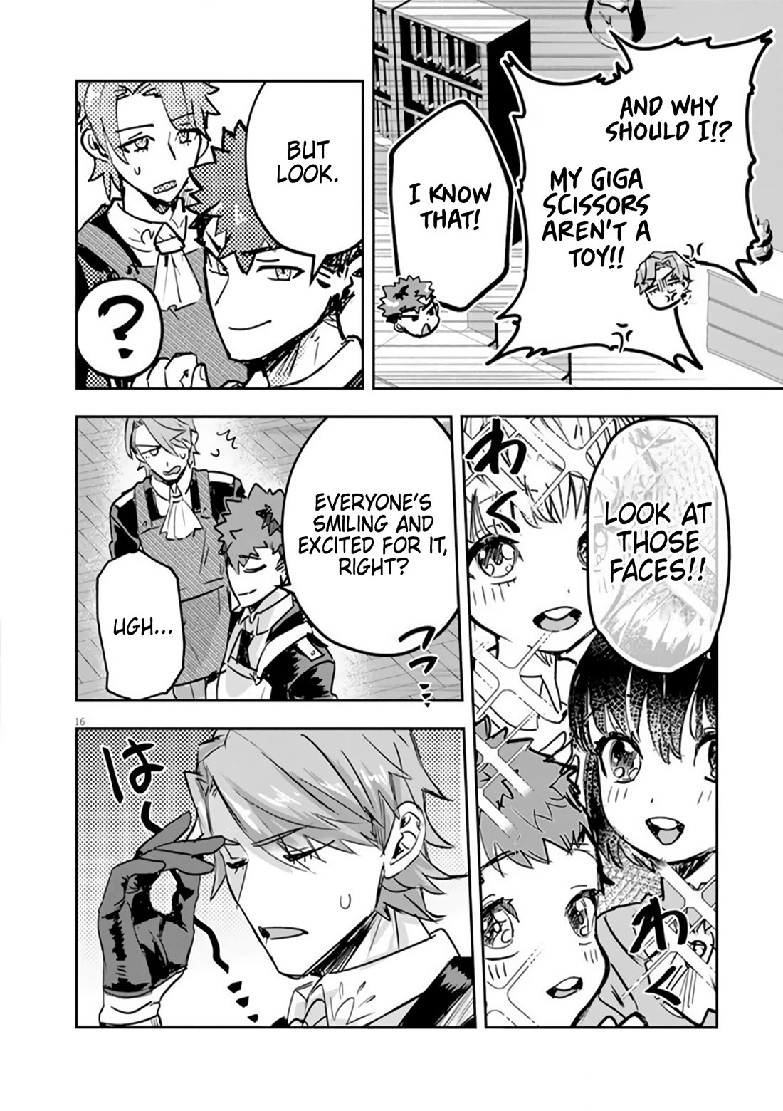 Regarding the Destruction of the Destruction Flag as a Result of a Nichiasa-Loving Otaku Being Reincarnated as a Villainous Student. Chapter 11 page 16 - Chapter 11: Good Morning, Crab Noble!