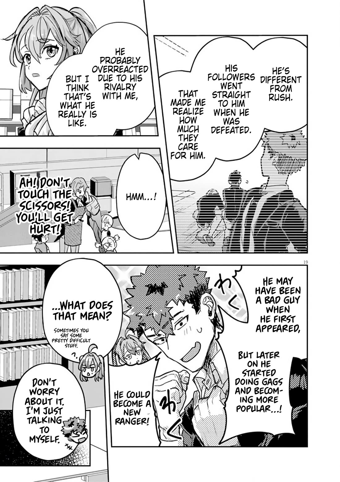 Regarding the Destruction of the Destruction Flag as a Result of a Nichiasa-Loving Otaku Being Reincarnated as a Villainous Student. Chapter 11 page 19 - Chapter 11: Good Morning, Crab Noble!