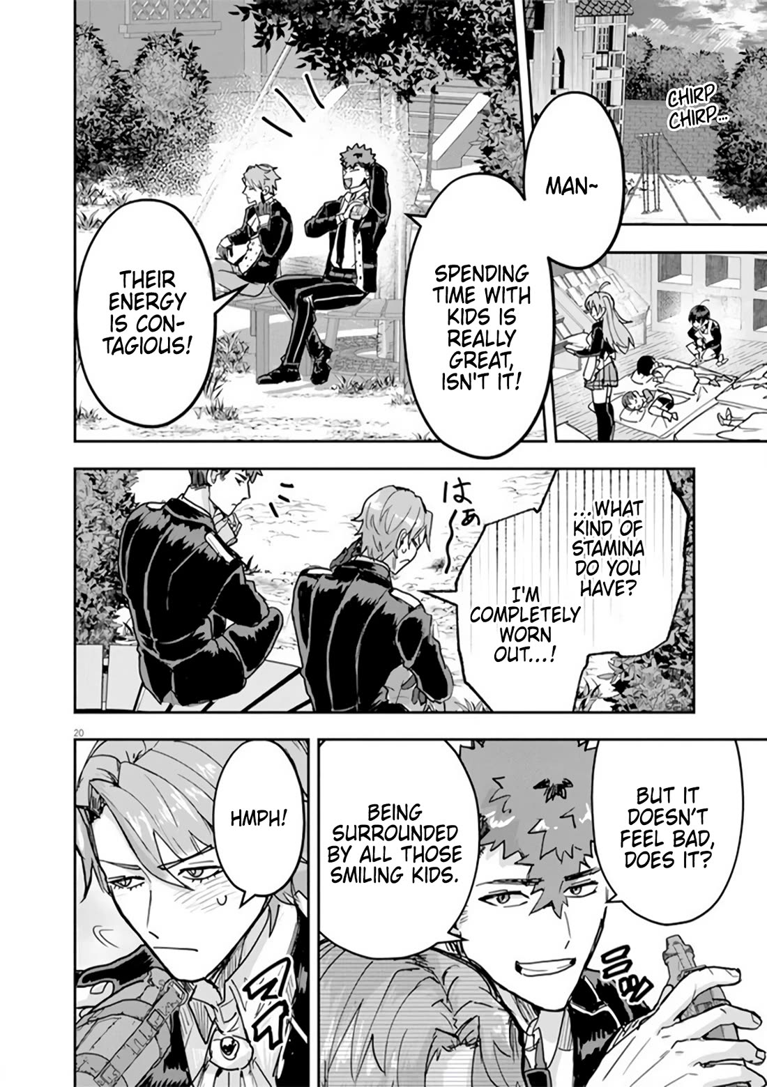 Regarding the Destruction of the Destruction Flag as a Result of a Nichiasa-Loving Otaku Being Reincarnated as a Villainous Student. Chapter 11 page 20 - Chapter 11: Good Morning, Crab Noble!