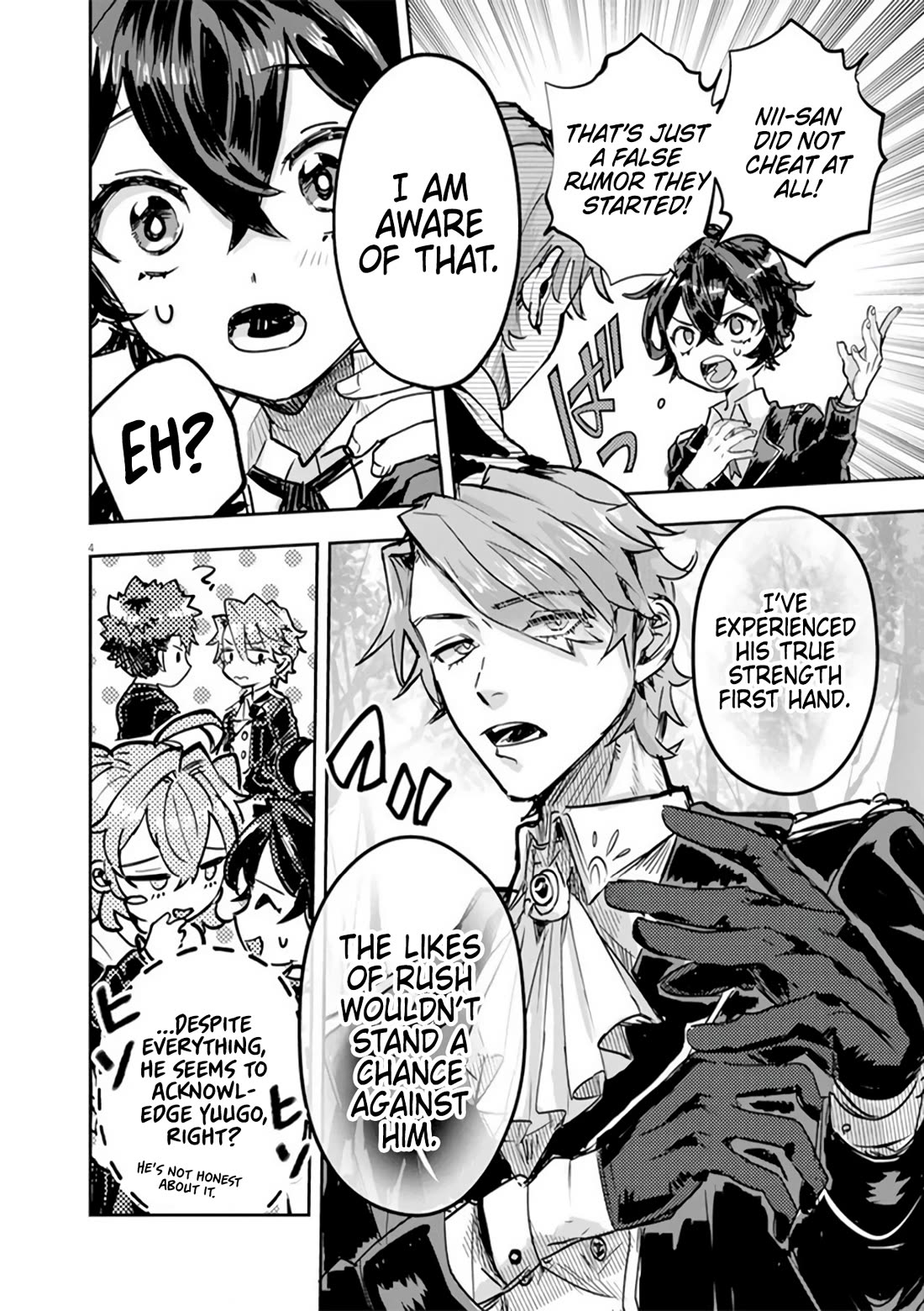 Regarding the Destruction of the Destruction Flag as a Result of a Nichiasa-Loving Otaku Being Reincarnated as a Villainous Student. Chapter 11 page 4 - Chapter 11: Good Morning, Crab Noble!