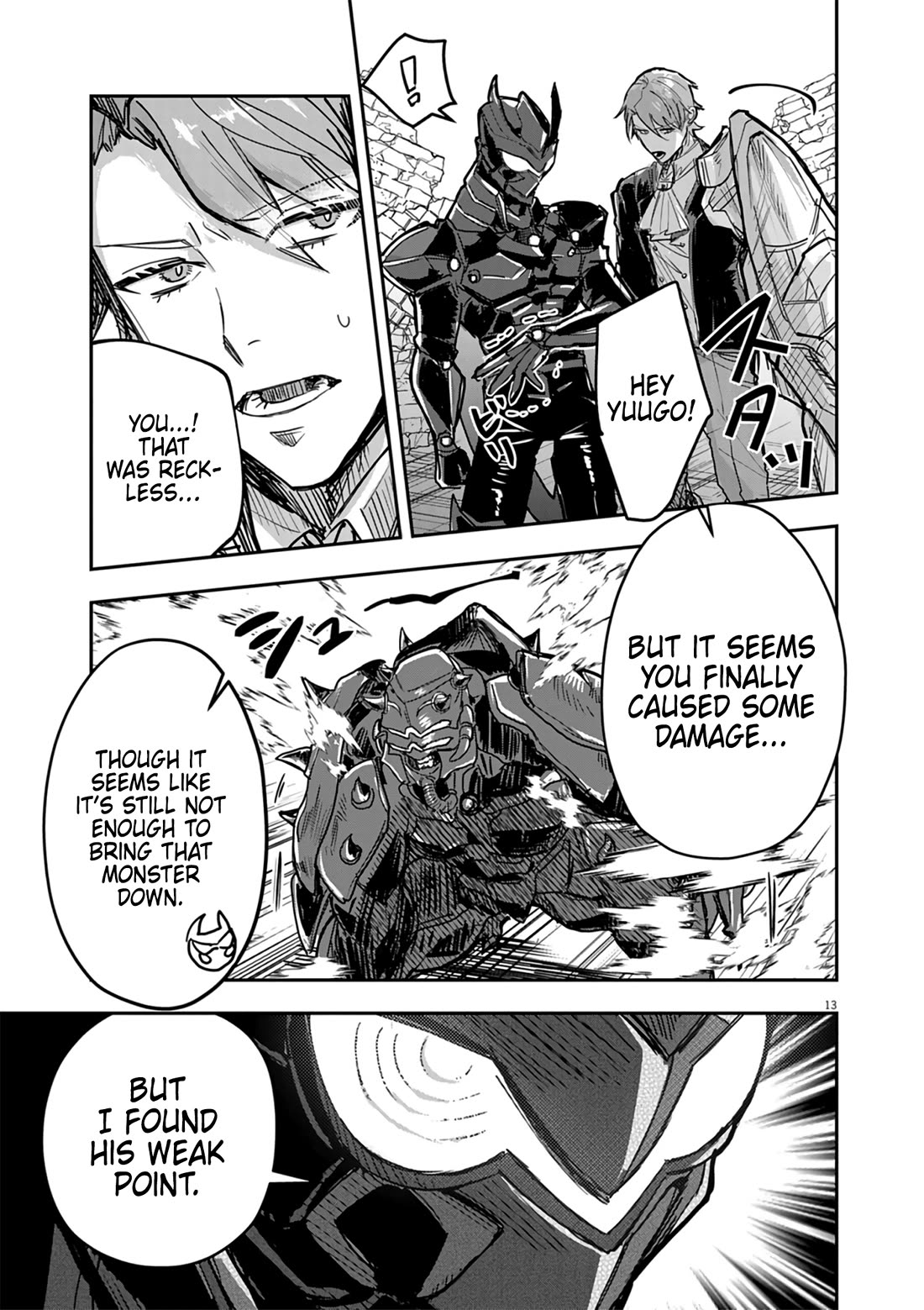 Regarding the Destruction of the Destruction Flag as a Result of a Nichiasa-Loving Otaku Being Reincarnated as a Villainous Student. Chapter 12 page 13 - Chapter 12: Move Out, Hated Noble Duo!