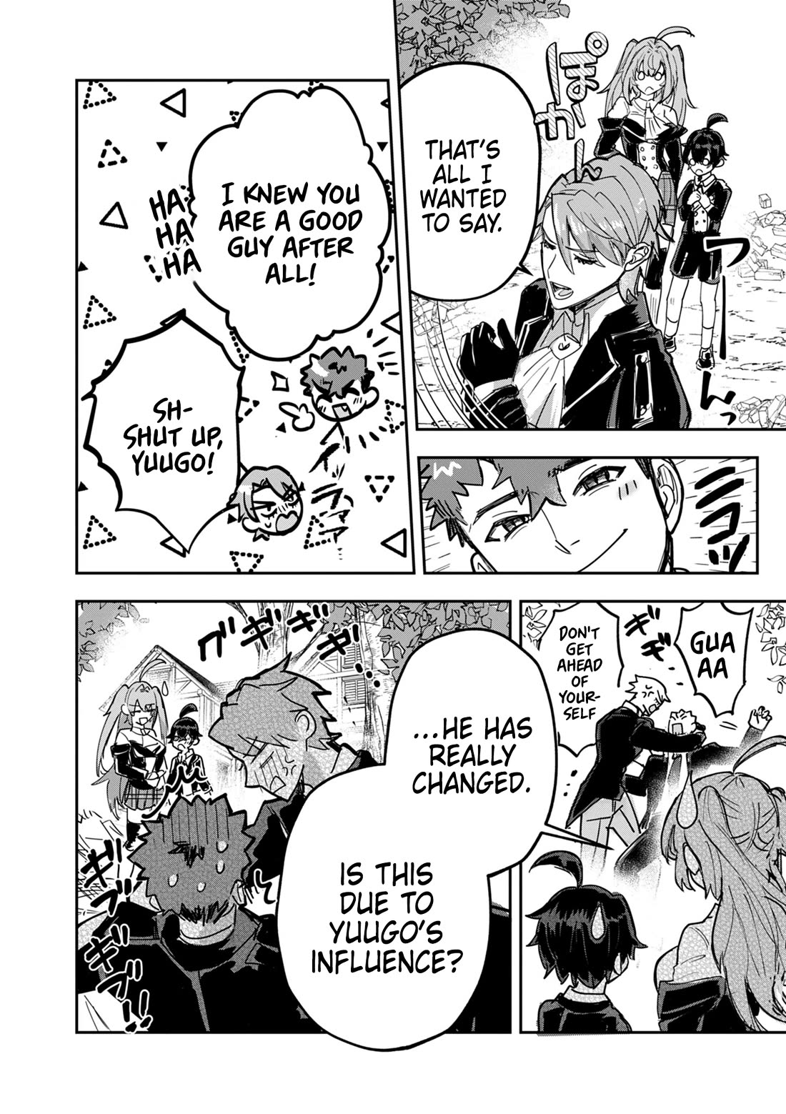 Regarding the Destruction of the Destruction Flag as a Result of a Nichiasa-Loving Otaku Being Reincarnated as a Villainous Student. Chapter 13 page 8 - Chapter 13: Driven Mad by the Real Villain