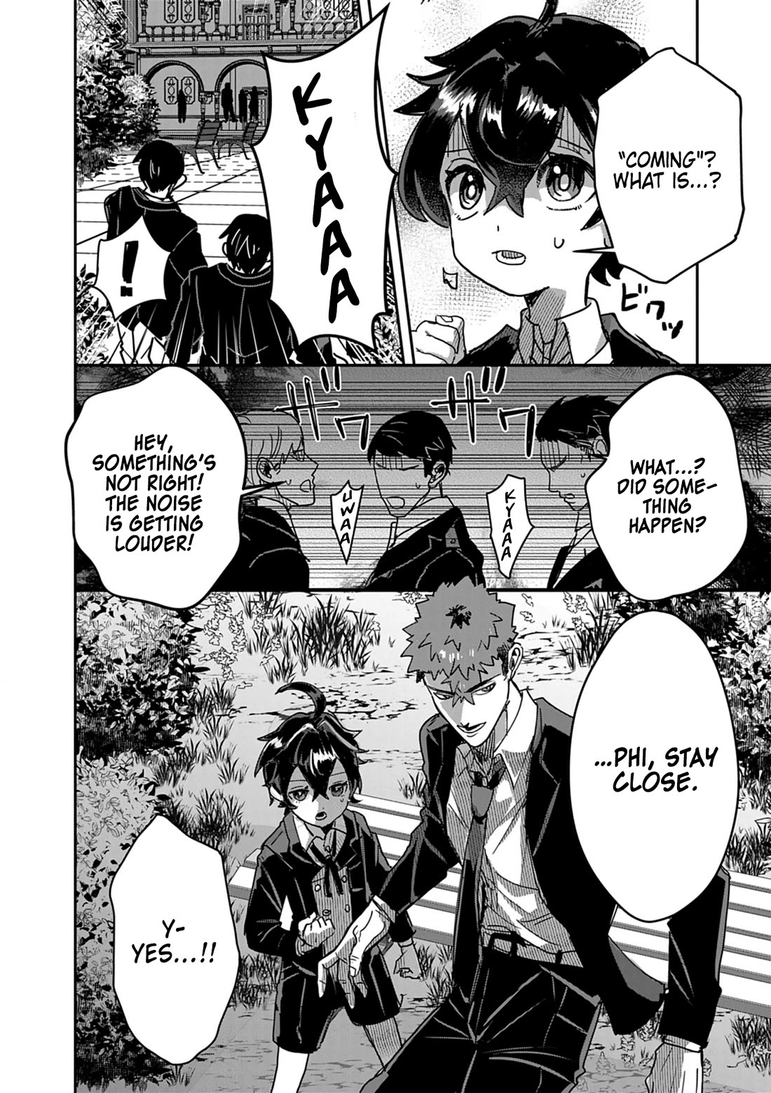 Regarding the Destruction of the Destruction Flag as a Result of a Nichiasa-Loving Otaku Being Reincarnated as a Villainous Student. Chapter 14 page 10 - Chapter 14: Surprise Attack... The Incident Starts