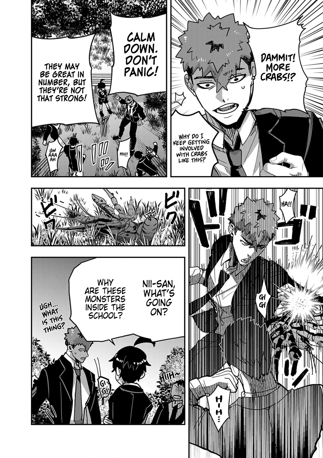 Regarding the Destruction of the Destruction Flag as a Result of a Nichiasa-Loving Otaku Being Reincarnated as a Villainous Student. Chapter 14 page 12 - Chapter 14: Surprise Attack... The Incident Starts