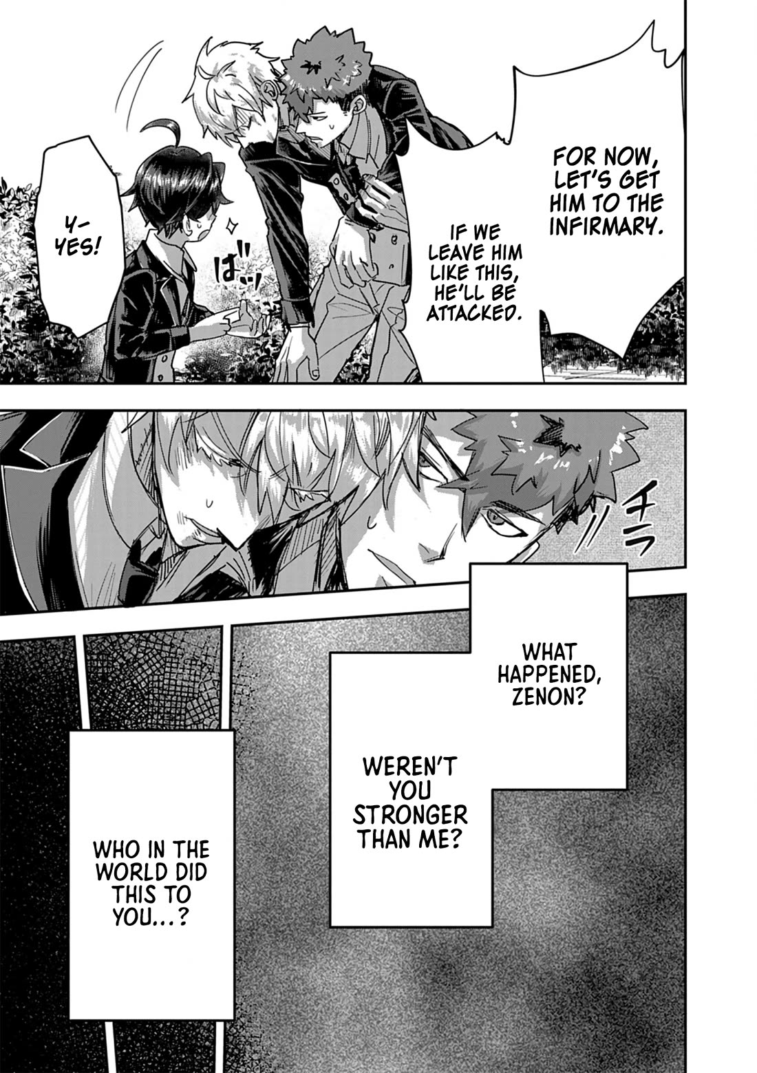 Regarding the Destruction of the Destruction Flag as a Result of a Nichiasa-Loving Otaku Being Reincarnated as a Villainous Student. Chapter 14 page 15 - Chapter 14: Surprise Attack... The Incident Starts