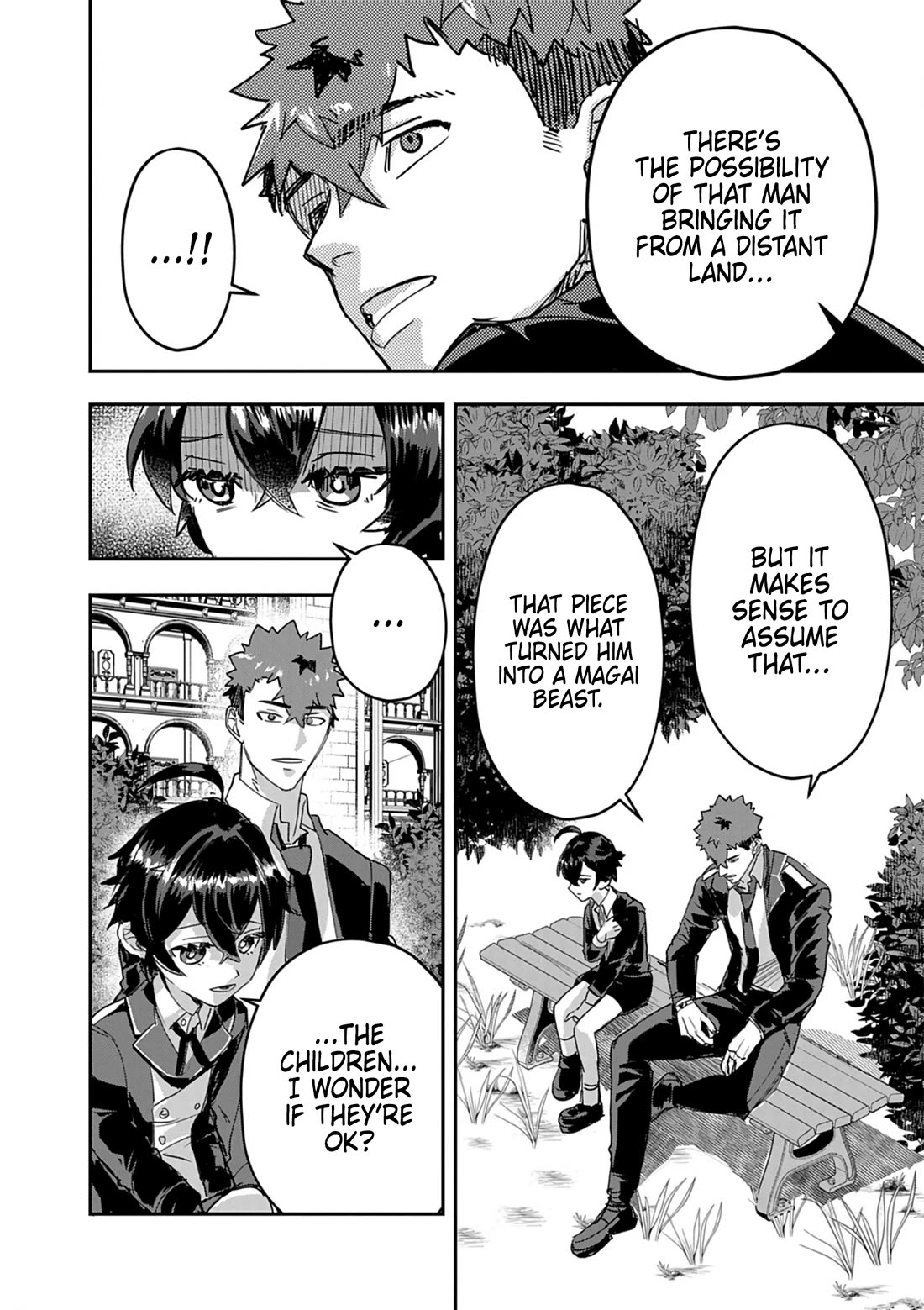 Regarding the Destruction of the Destruction Flag as a Result of a Nichiasa-Loving Otaku Being Reincarnated as a Villainous Student. Chapter 14 page 4 - Chapter 14: Surprise Attack... The Incident Starts