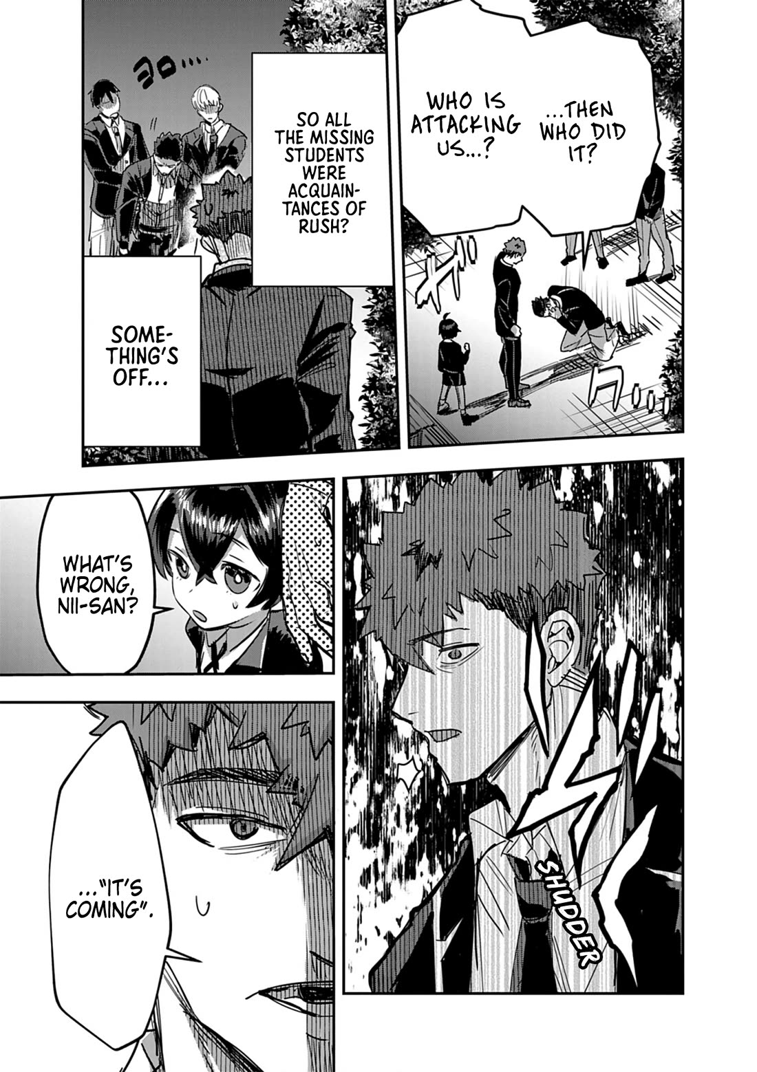Regarding the Destruction of the Destruction Flag as a Result of a Nichiasa-Loving Otaku Being Reincarnated as a Villainous Student. Chapter 14 page 9 - Chapter 14: Surprise Attack... The Incident Starts