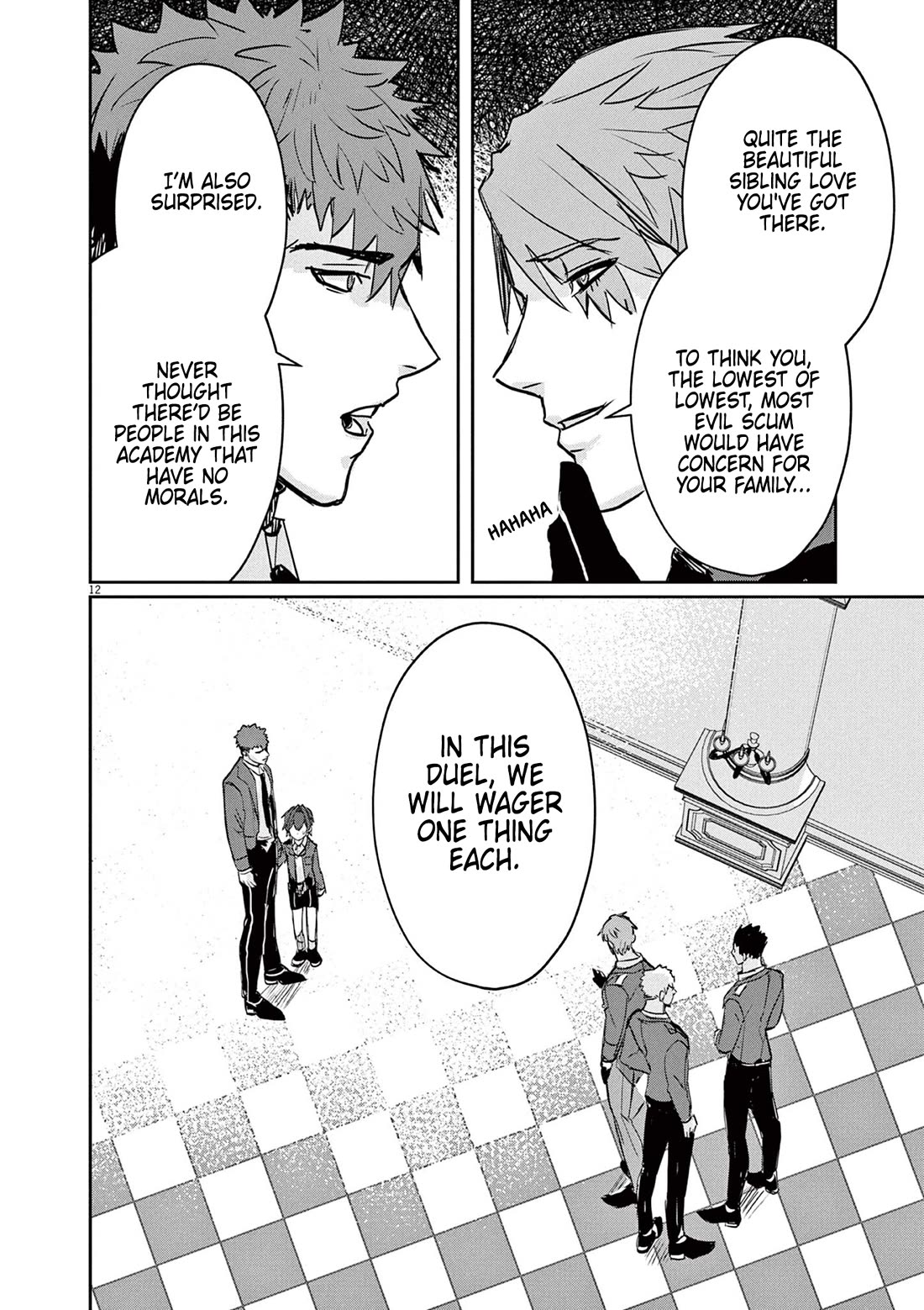 Regarding the Destruction of the Destruction Flag as a Result of a Nichiasa-Loving Otaku Being Reincarnated as a Villainous Student. Chapter 2 page 13 - Chapter 2: Duel
