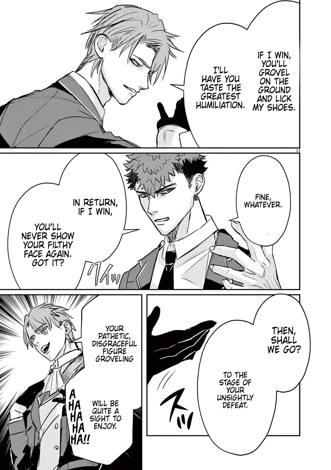 Regarding the Destruction of the Destruction Flag as a Result of a Nichiasa-Loving Otaku Being Reincarnated as a Villainous Student. Chapter 2 page 14 - Chapter 2: Duel