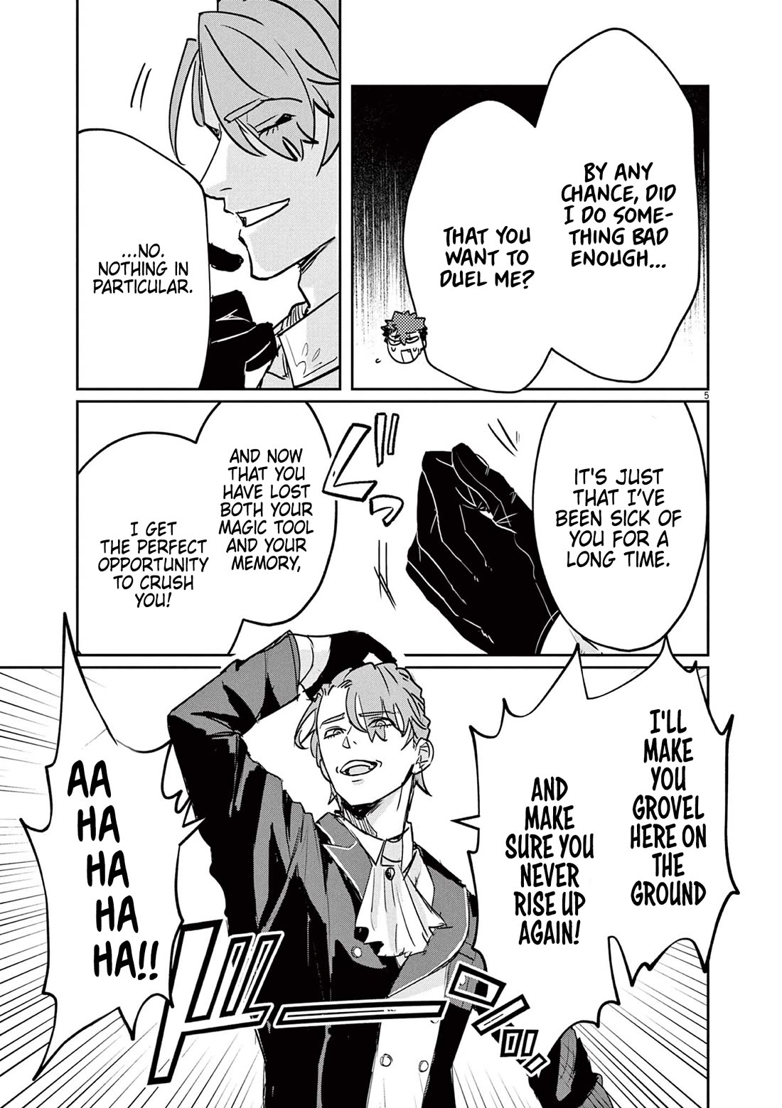 Regarding the Destruction of the Destruction Flag as a Result of a Nichiasa-Loving Otaku Being Reincarnated as a Villainous Student. Chapter 2 page 6 - Chapter 2: Duel