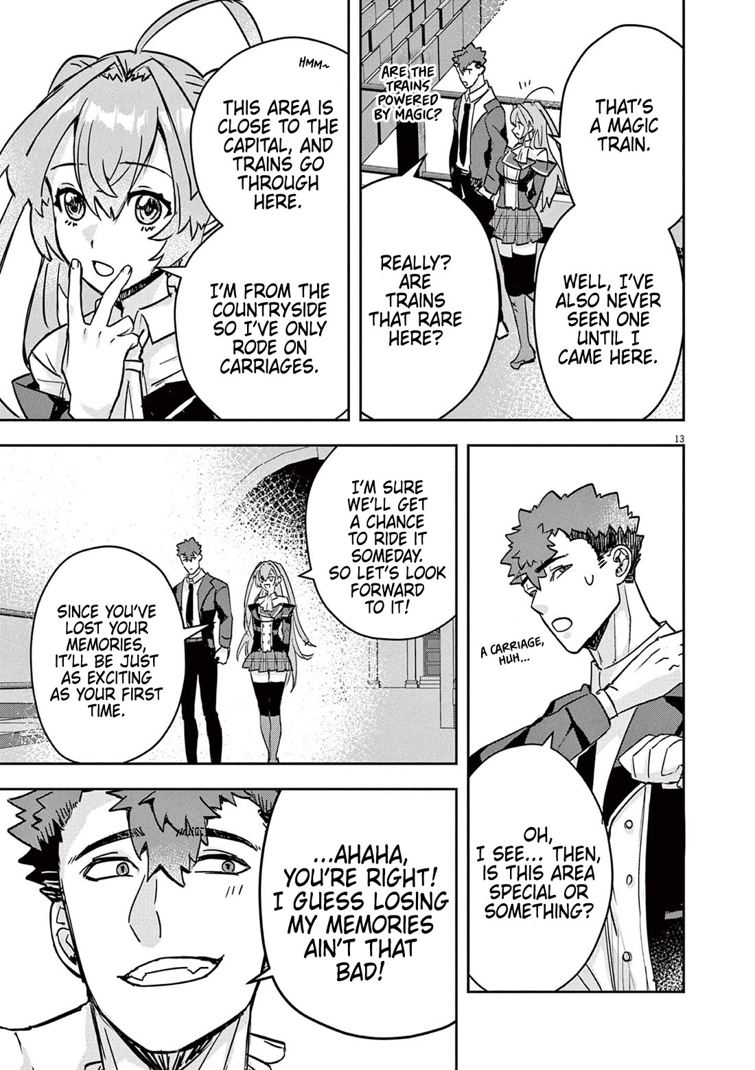 Regarding the Destruction of the Destruction Flag as a Result of a Nichiasa-Loving Otaku Being Reincarnated as a Villainous Student. Chapter 4 page 13 - Chapter 4: Melt Epee's Radiant Smile!
