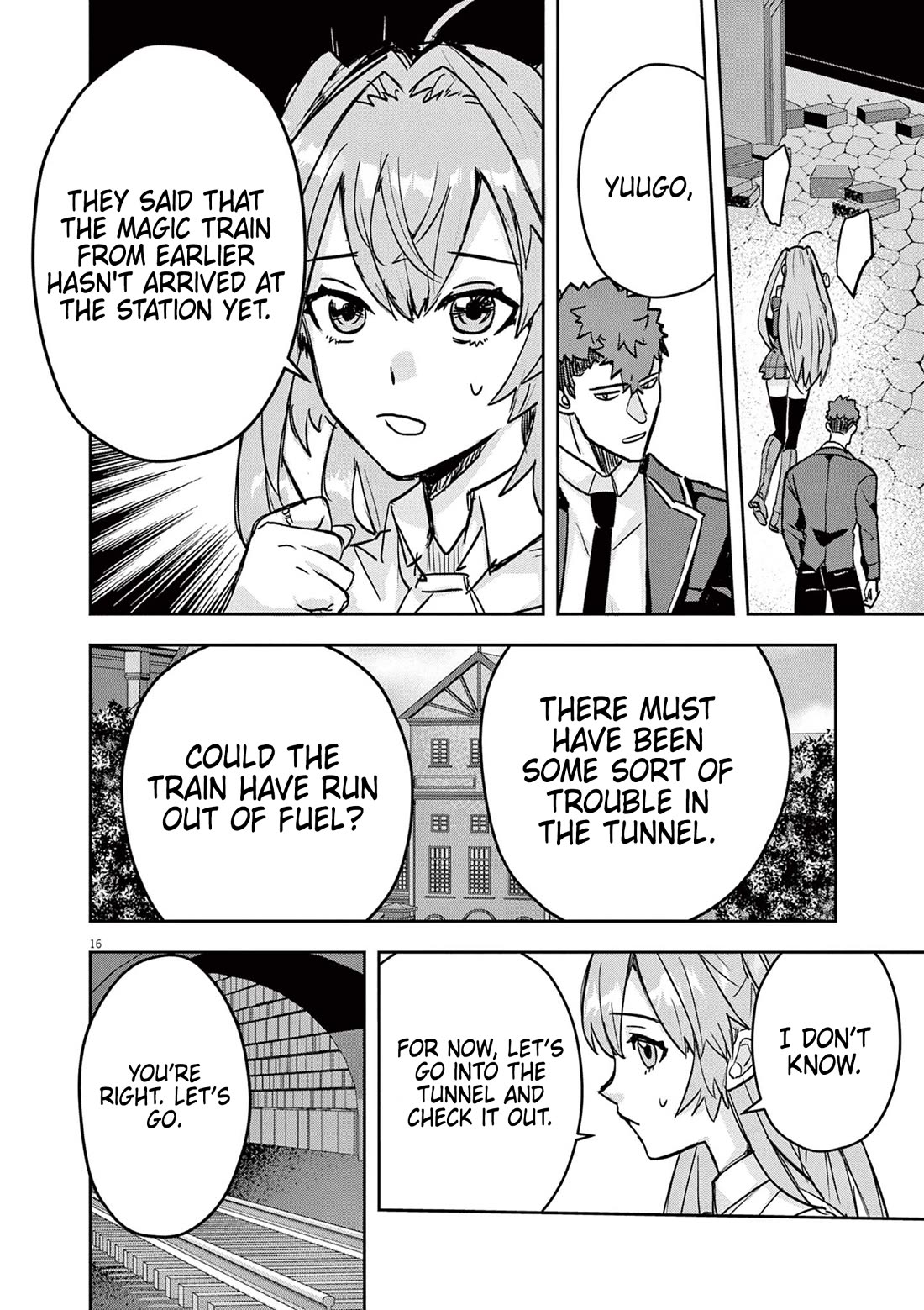 Regarding the Destruction of the Destruction Flag as a Result of a Nichiasa-Loving Otaku Being Reincarnated as a Villainous Student. Chapter 4 page 16 - Chapter 4: Melt Epee's Radiant Smile!