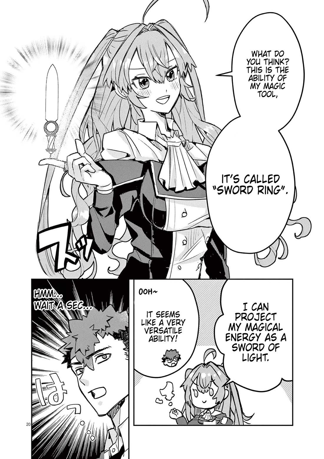 Regarding the Destruction of the Destruction Flag as a Result of a Nichiasa-Loving Otaku Being Reincarnated as a Villainous Student. Chapter 4 page 20 - Chapter 4: Melt Epee's Radiant Smile!