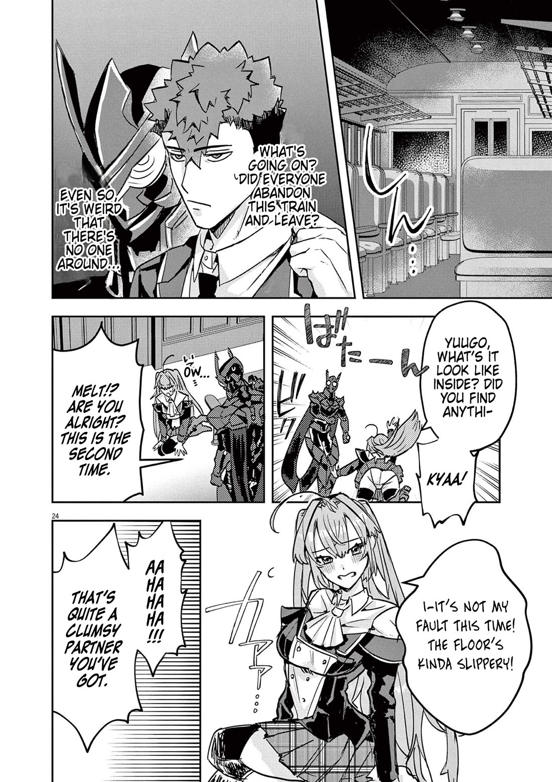 Regarding the Destruction of the Destruction Flag as a Result of a Nichiasa-Loving Otaku Being Reincarnated as a Villainous Student. Chapter 4 page 24 - Chapter 4: Melt Epee's Radiant Smile!