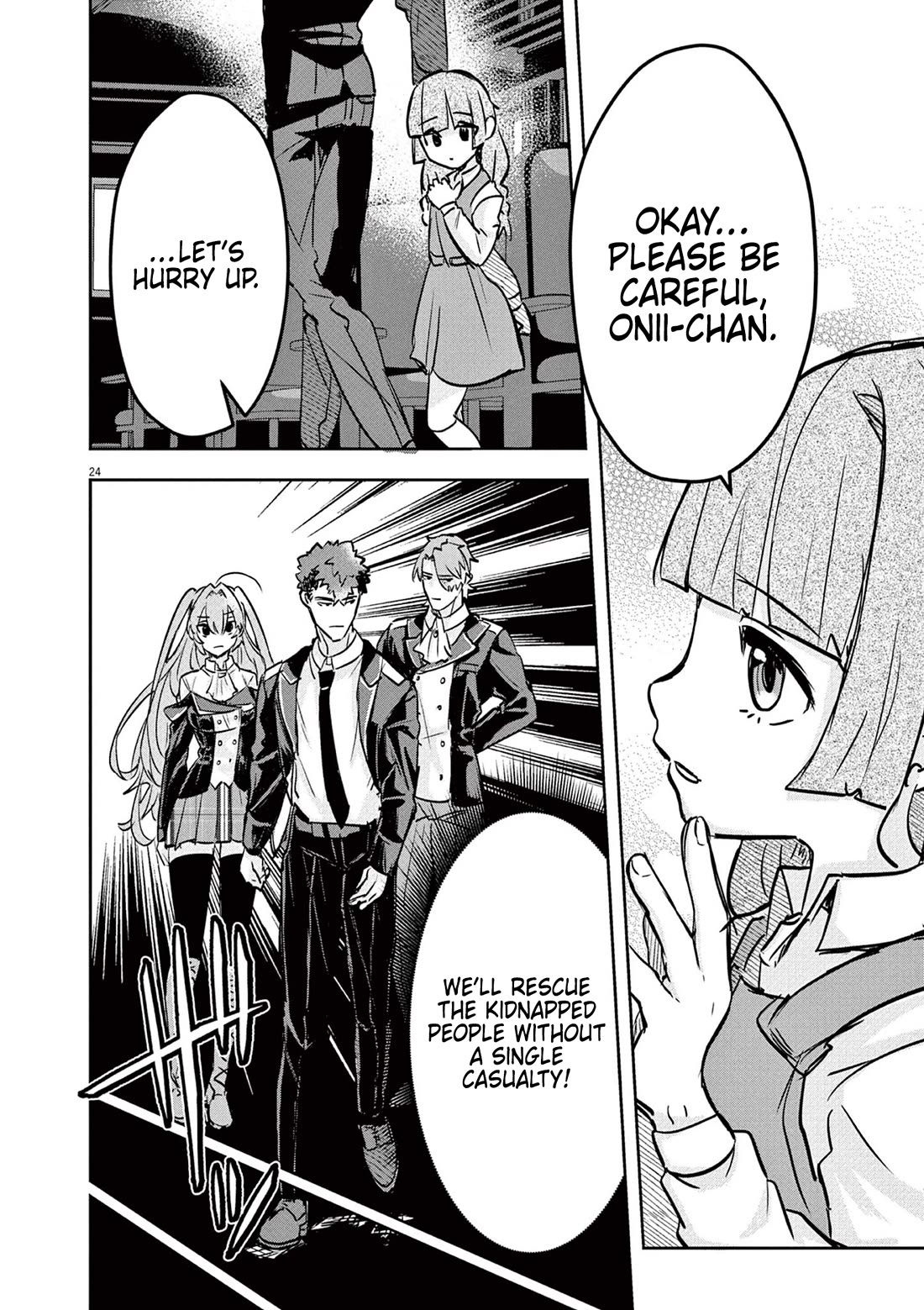 Regarding the Destruction of the Destruction Flag as a Result of a Nichiasa-Loving Otaku Being Reincarnated as a Villainous Student. Chapter 5 page 24 - Chapter 5: Reincarnated Hero, Magical Girl, and Crab Noble