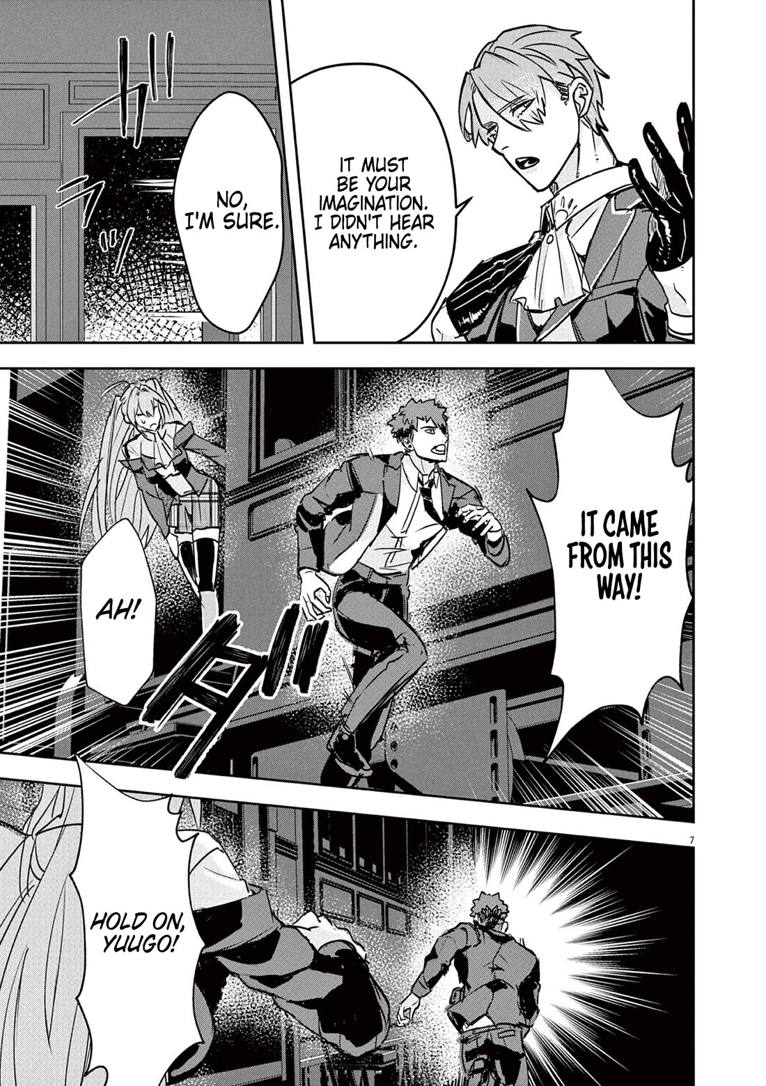 Regarding the Destruction of the Destruction Flag as a Result of a Nichiasa-Loving Otaku Being Reincarnated as a Villainous Student. Chapter 5 page 7 - Chapter 5: Reincarnated Hero, Magical Girl, and Crab Noble