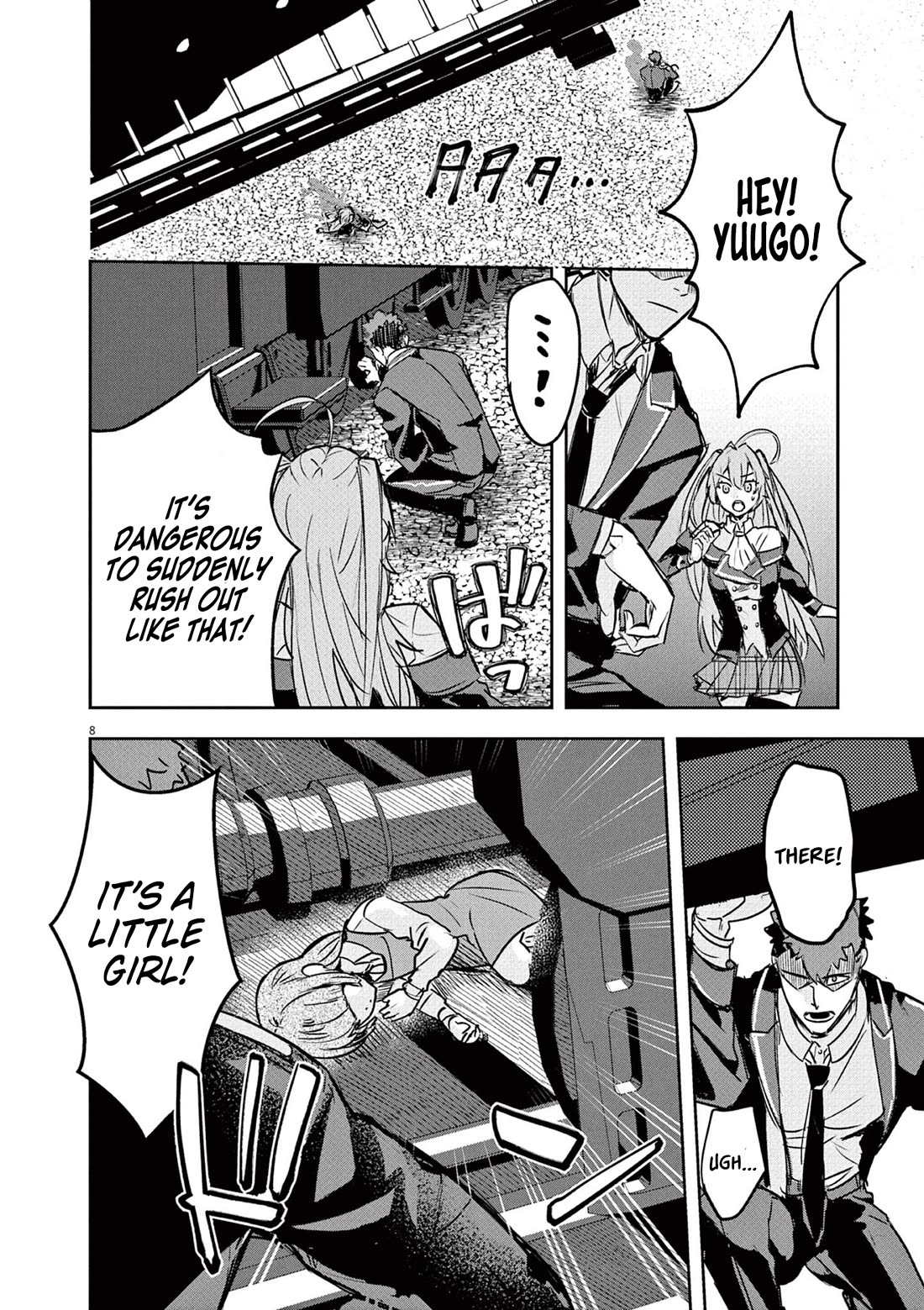 Regarding the Destruction of the Destruction Flag as a Result of a Nichiasa-Loving Otaku Being Reincarnated as a Villainous Student. Chapter 5 page 8 - Chapter 5: Reincarnated Hero, Magical Girl, and Crab Noble