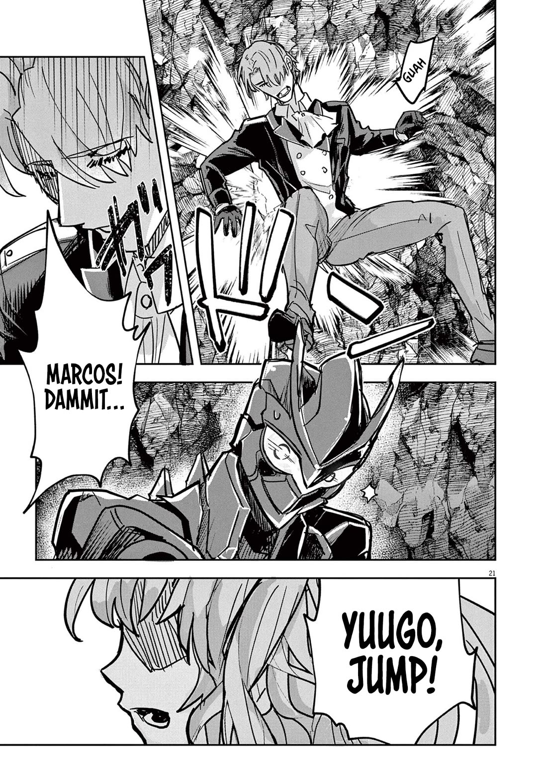 Regarding the Destruction of the Destruction Flag as a Result of a Nichiasa-Loving Otaku Being Reincarnated as a Villainous Student. Chapter 6 page 21 - Chapter 6: Yuugo VS Spider Monster